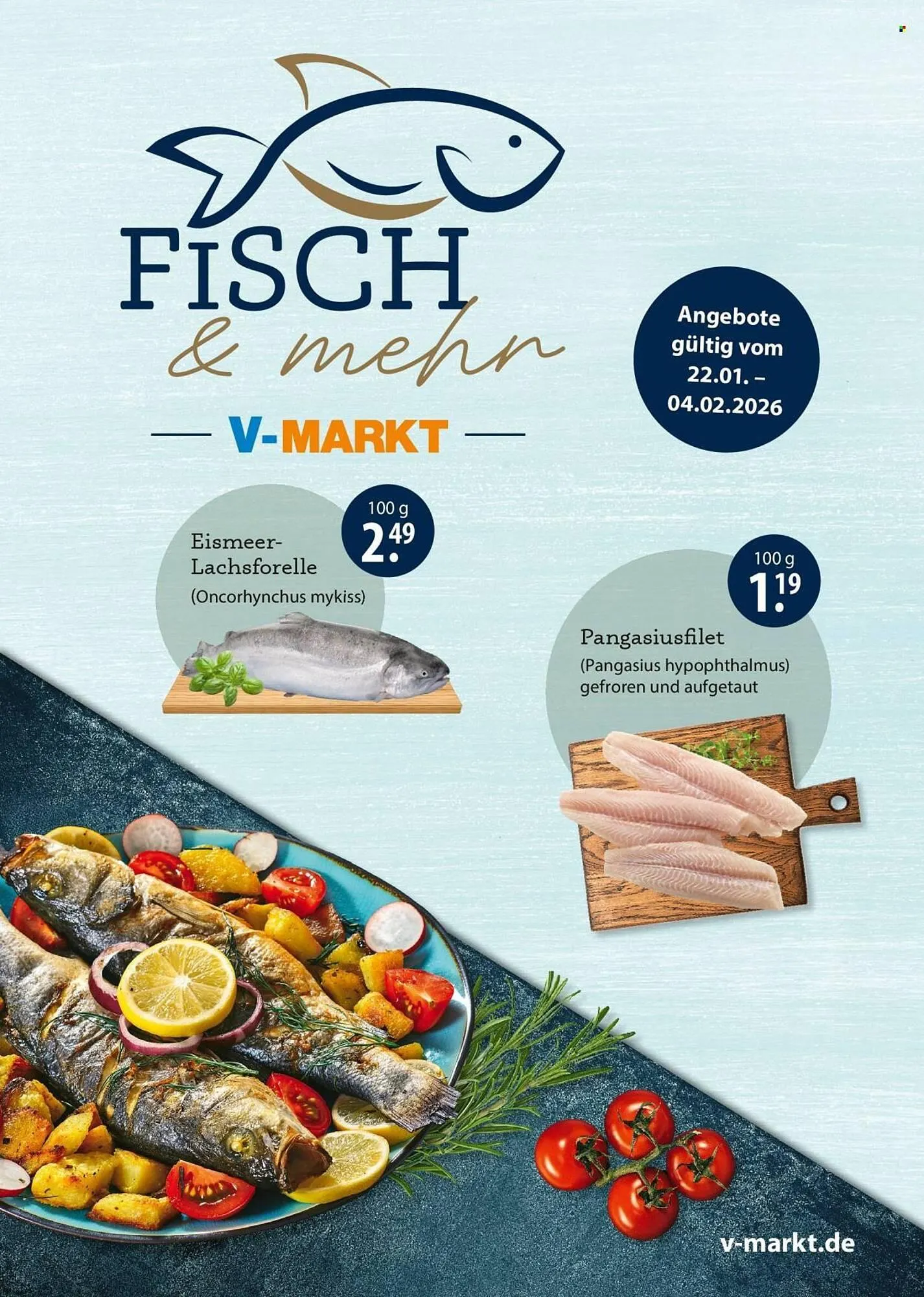 V Markt Prospekt von 22. Januar bis 4. Februar 2026 - Prospekt seite 1