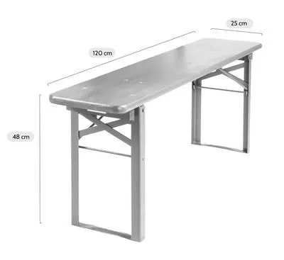 Klappbare Picknickbank Berlin