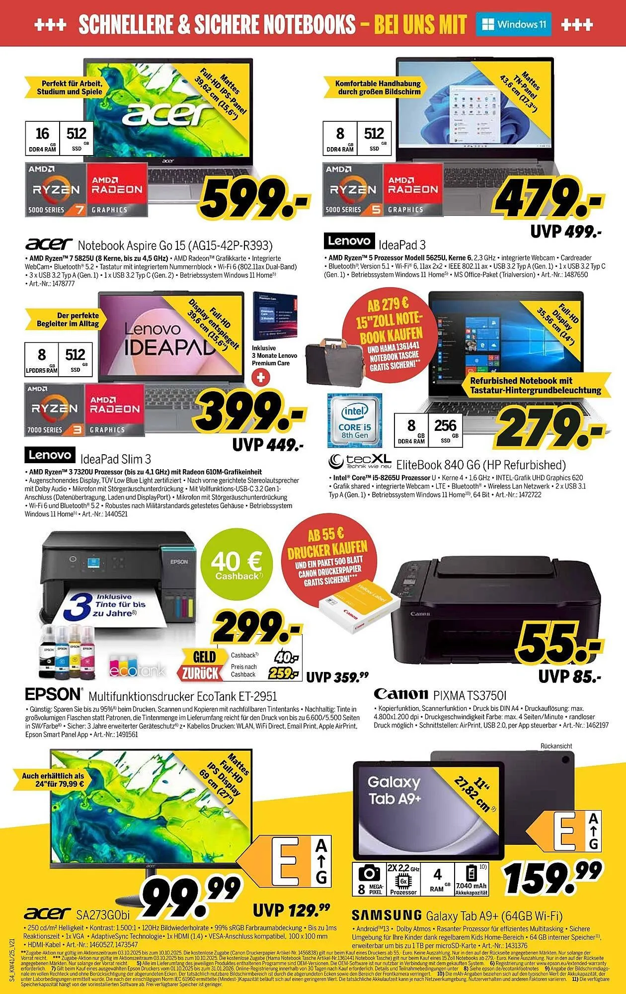 MEDIMAX Prospekt von 3. Oktober bis 10. Oktober 2025 - Prospekt seite 4