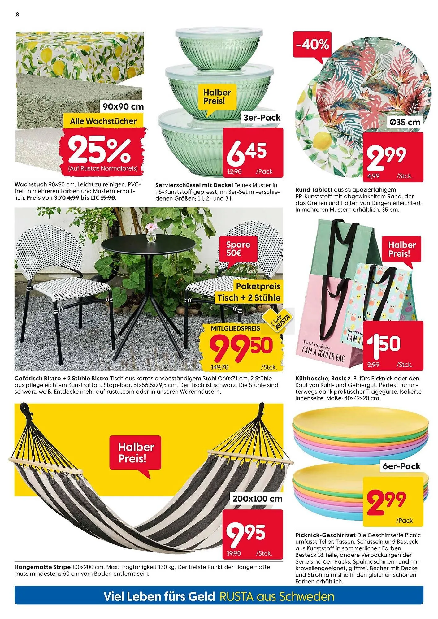 Rusta Prospekt von 4. April bis 10. April 2026 - Prospekt seite 8