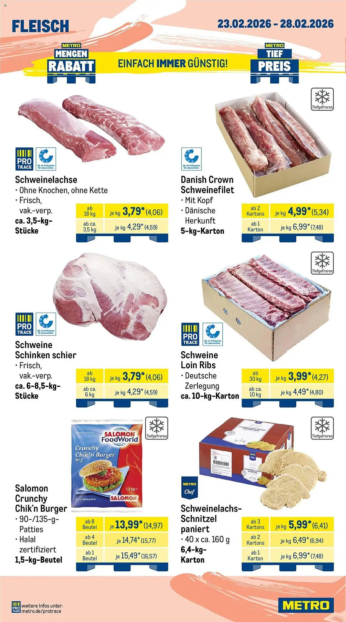 METRO Prospekt von 23. Februar bis 28. Februar 2026 - Prospekt seite 4