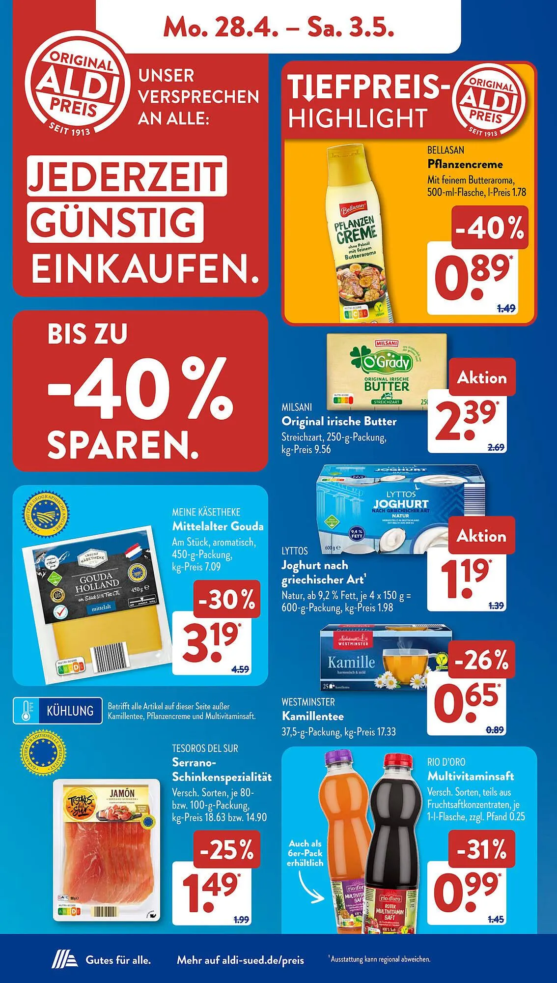 Aldi Süd Prospekt von 28. April bis 3. Mai 2025 - Prospekt seite 8