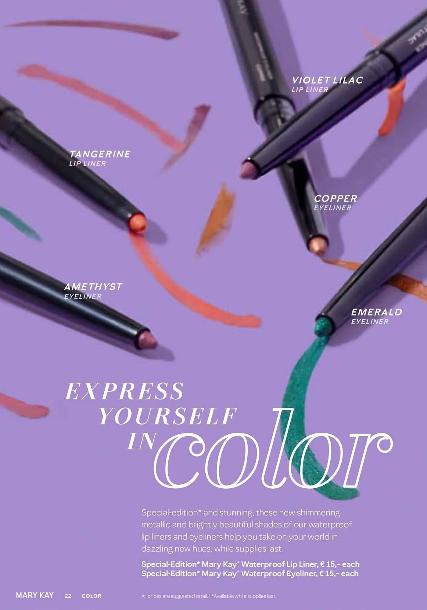 Mary Kay Prospekt von 25. März bis 30. April 2025 - Prospekt seite 22