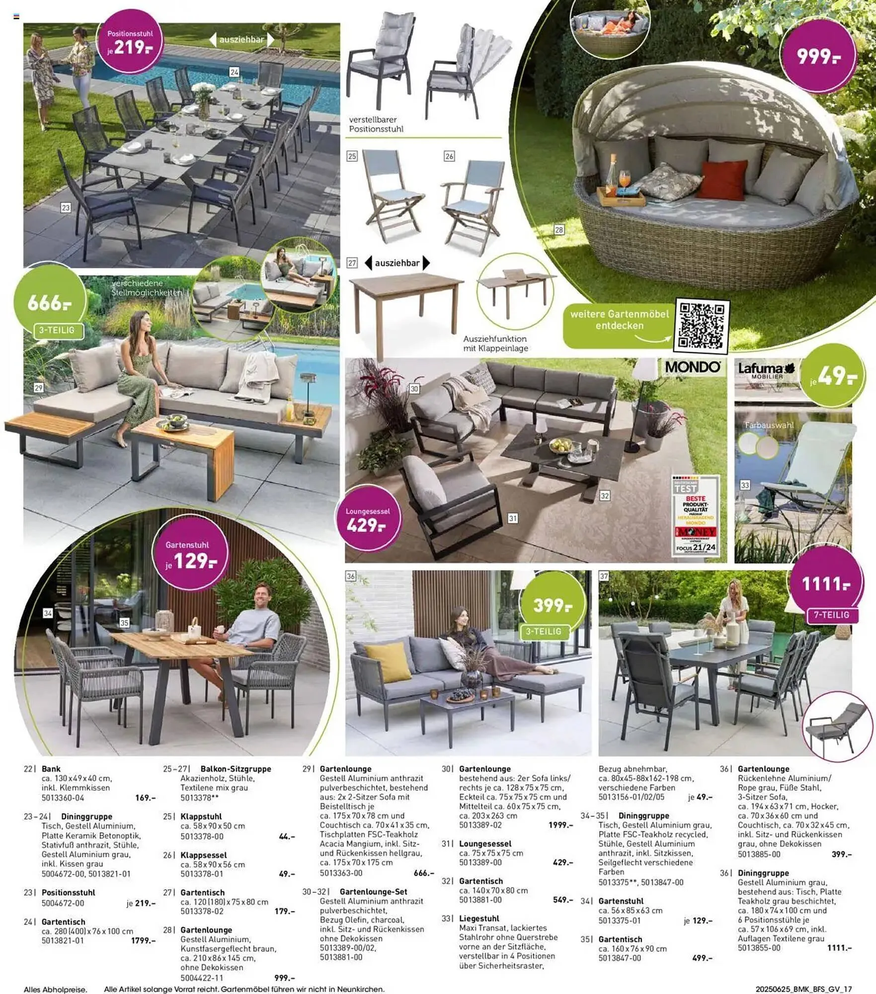 Möbel Martin Prospekt von 25. Juni bis 15. Juli 2025 - Prospekt seite 17