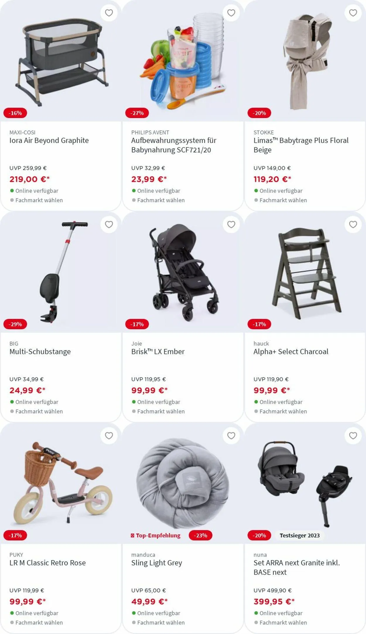 BabyOne Aktueller Prospekt von 10. März bis 16. März 2025 - Prospekt seite 26