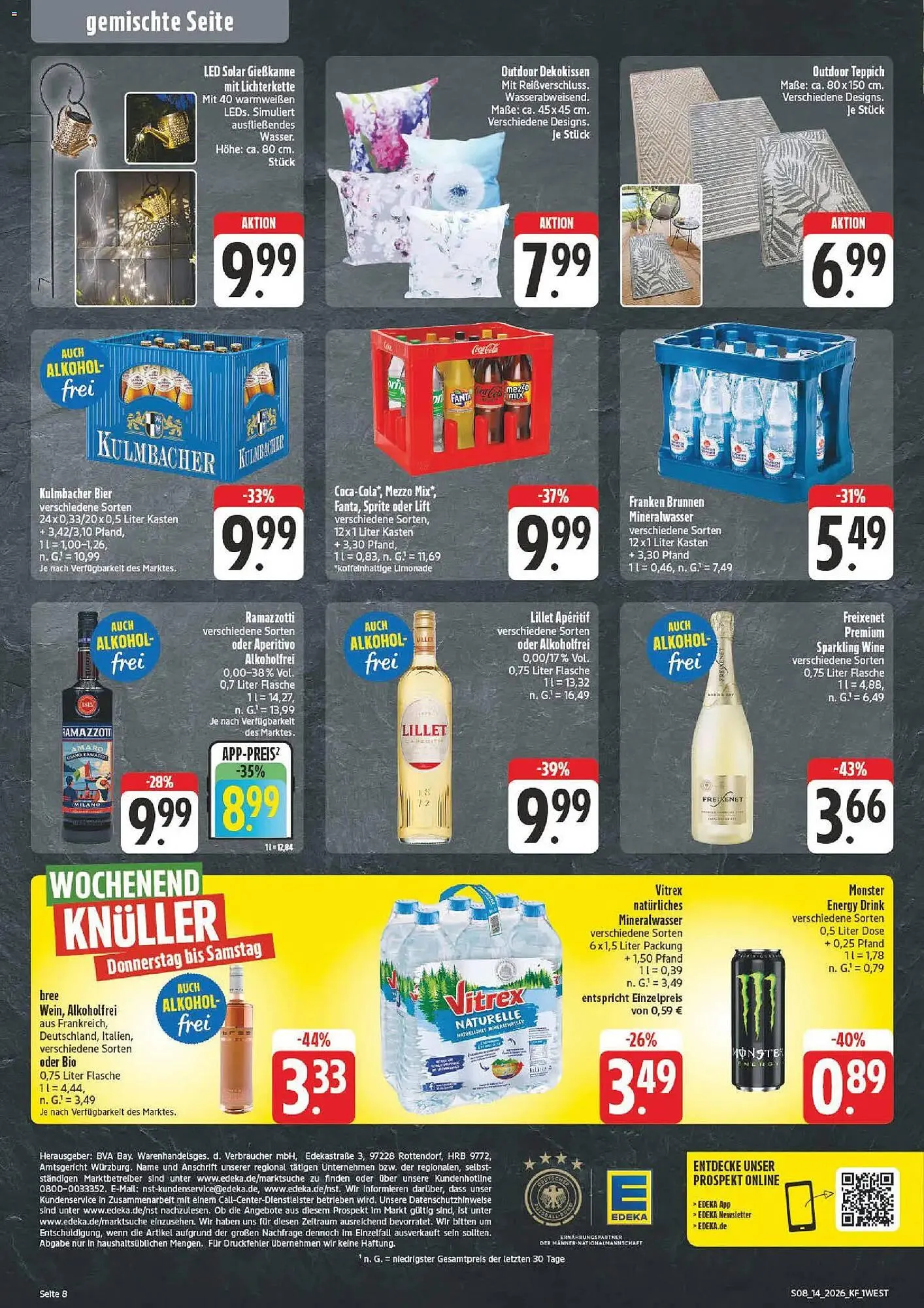 Nah & gut Prospekt von 30. März bis 4. April 2026 - Prospekt seite 8