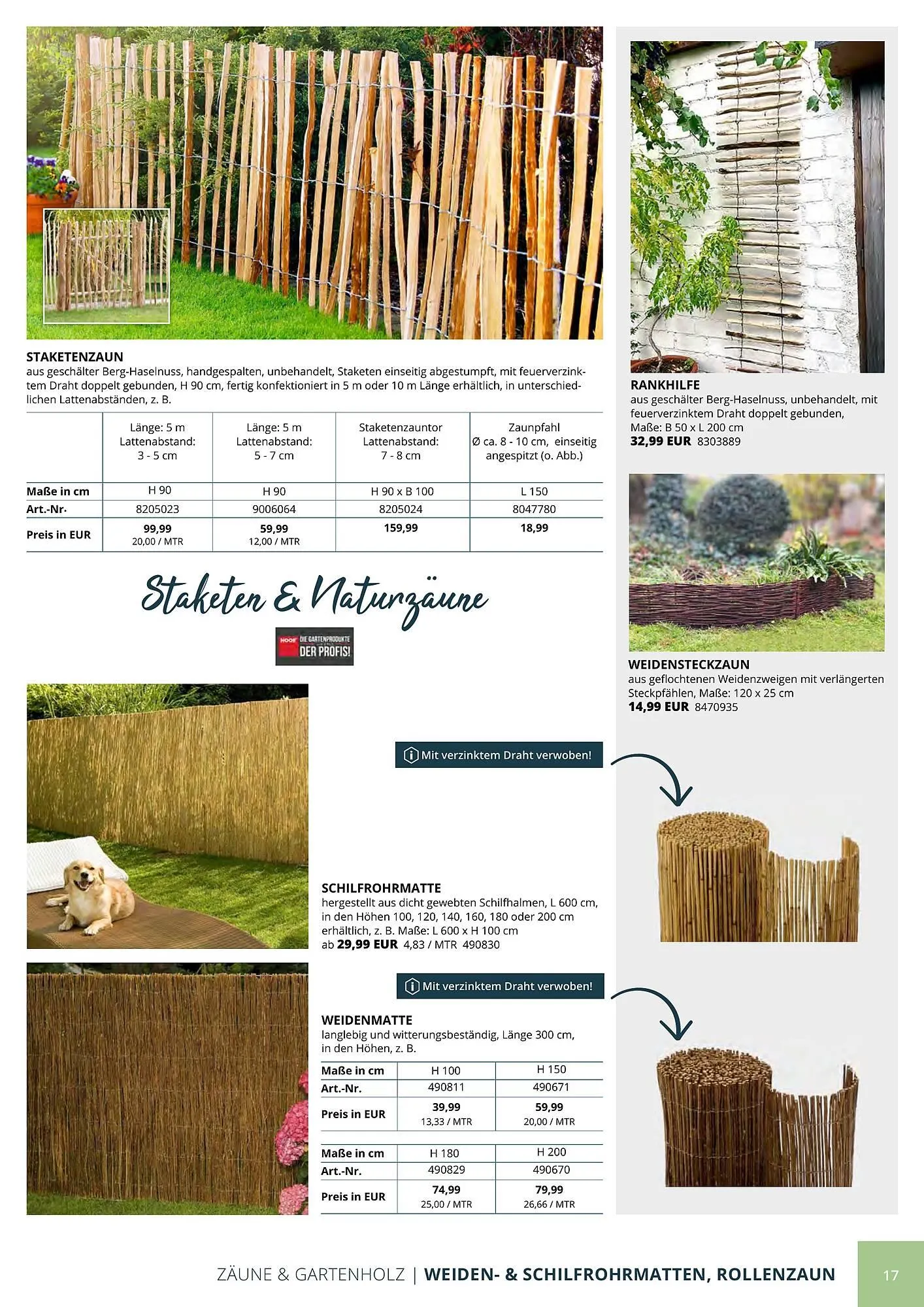 BBM Baumarkt Prospekt von 20. April bis 31. Dezember 2025 - Prospekt seite 17