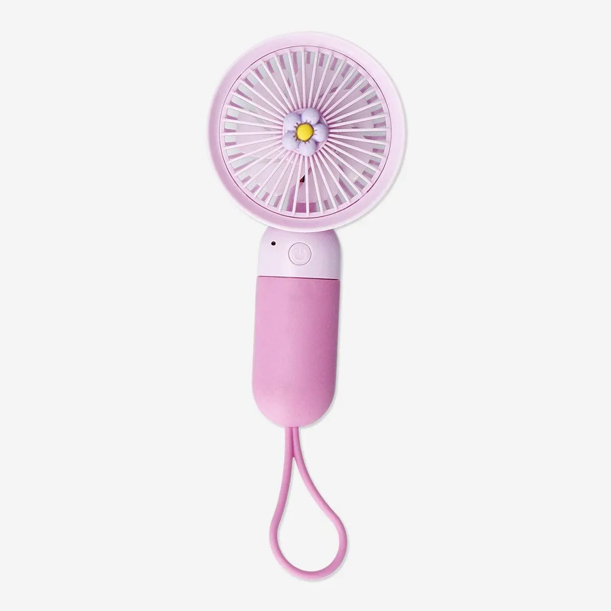 Rechargeable pink fan