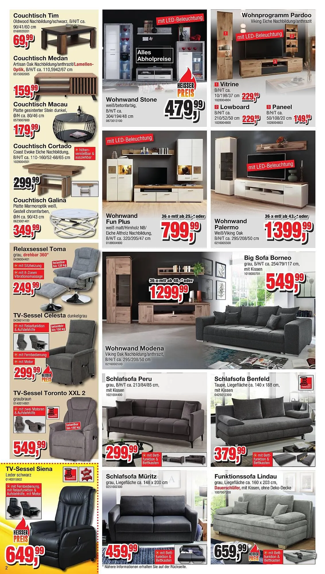 Möbelfundgrube Prospekt von 22. Mai bis 4. Juni 2025 - Prospekt seite 2