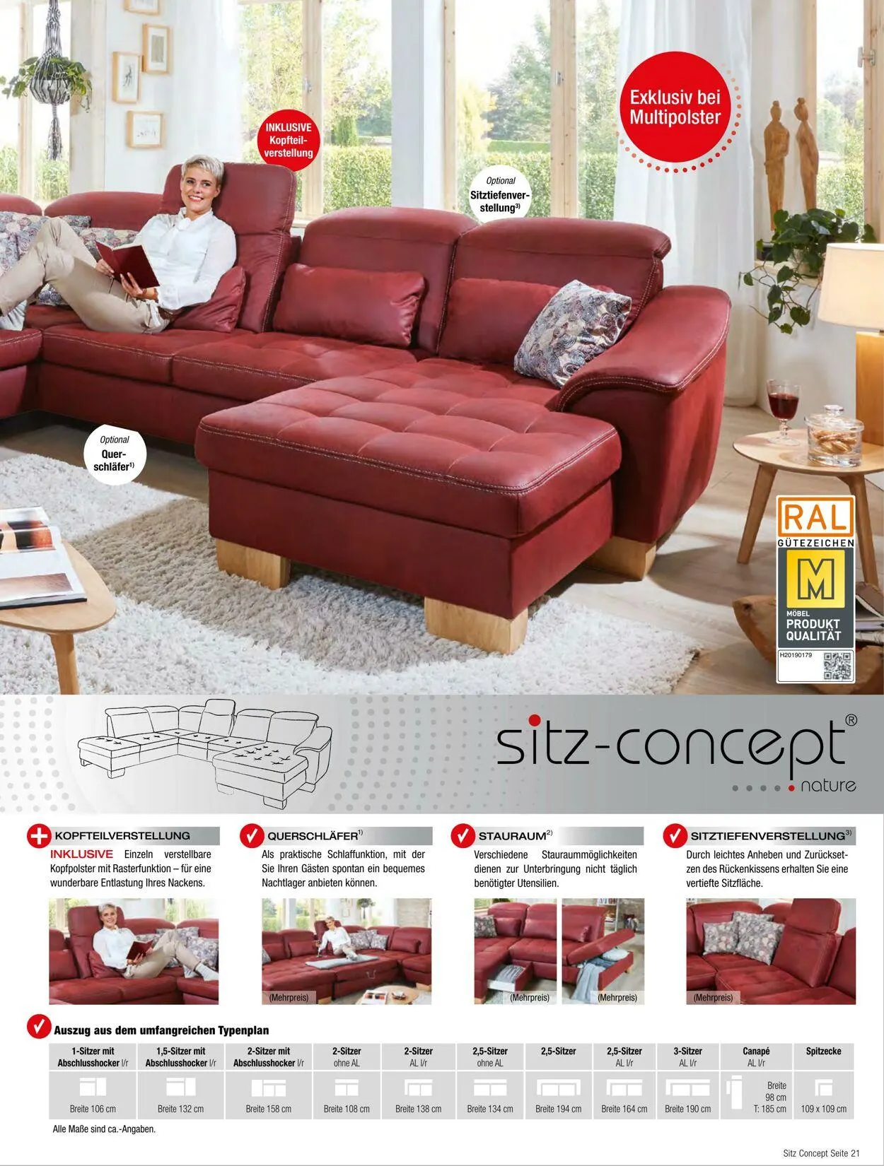 Multipolster Aktueller Prospekt von 2. Juni bis 16. Juni 2025 - Prospekt seite 21