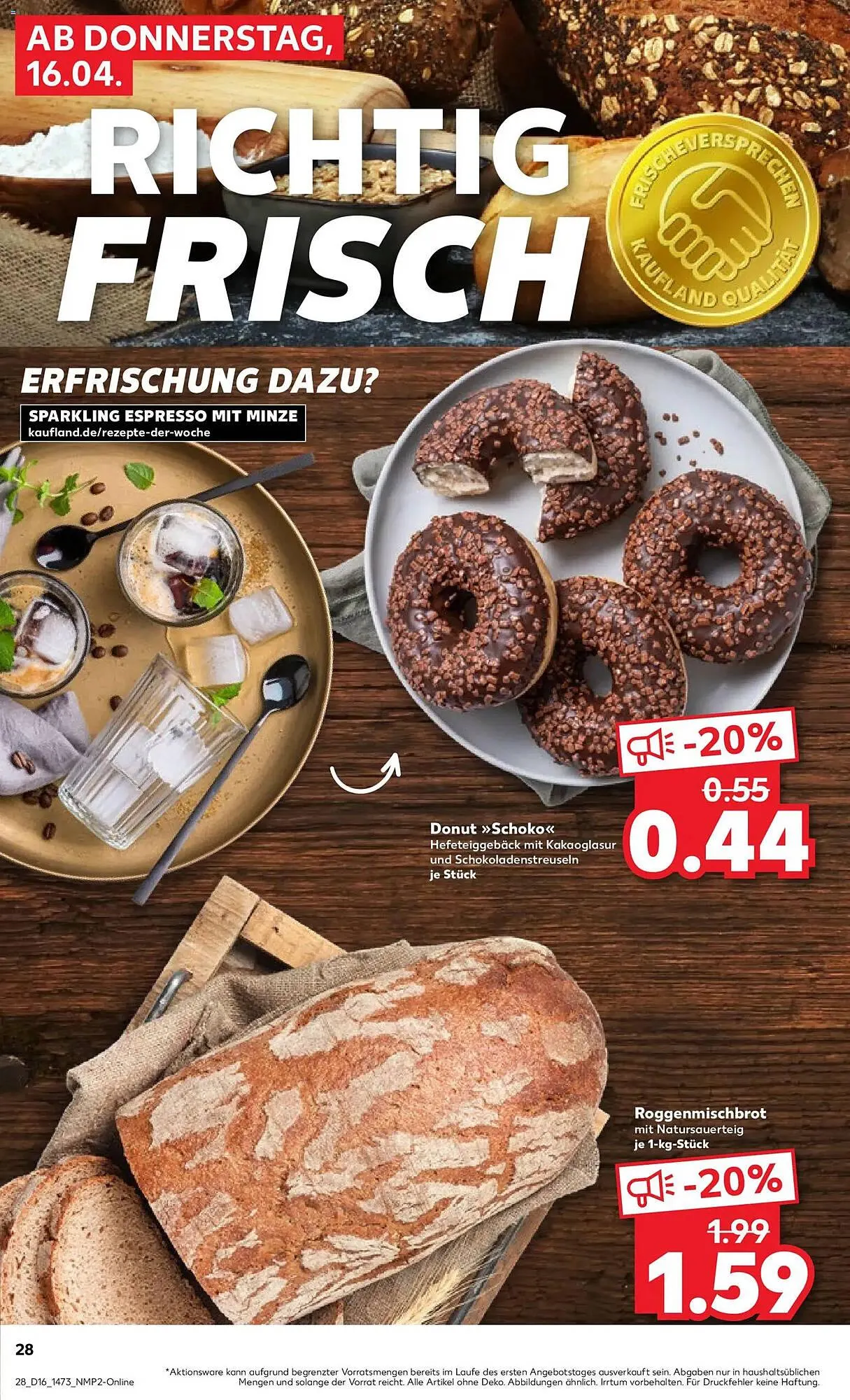 Kaufland Prospekt von 16. April bis 22. April 2026 - Prospekt seite 28