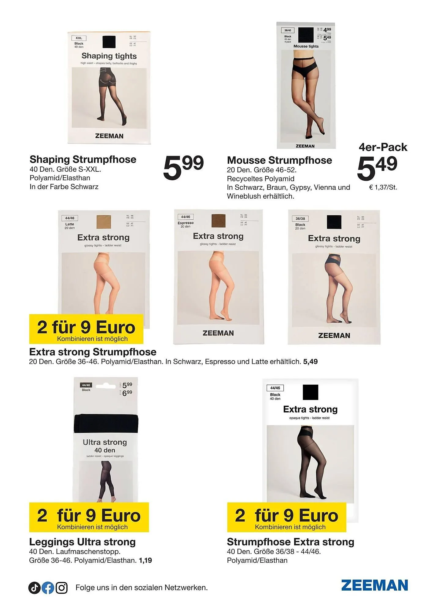 Zeeman Prospekt von 10. Januar bis 24. Januar 2026 - Prospekt seite 31