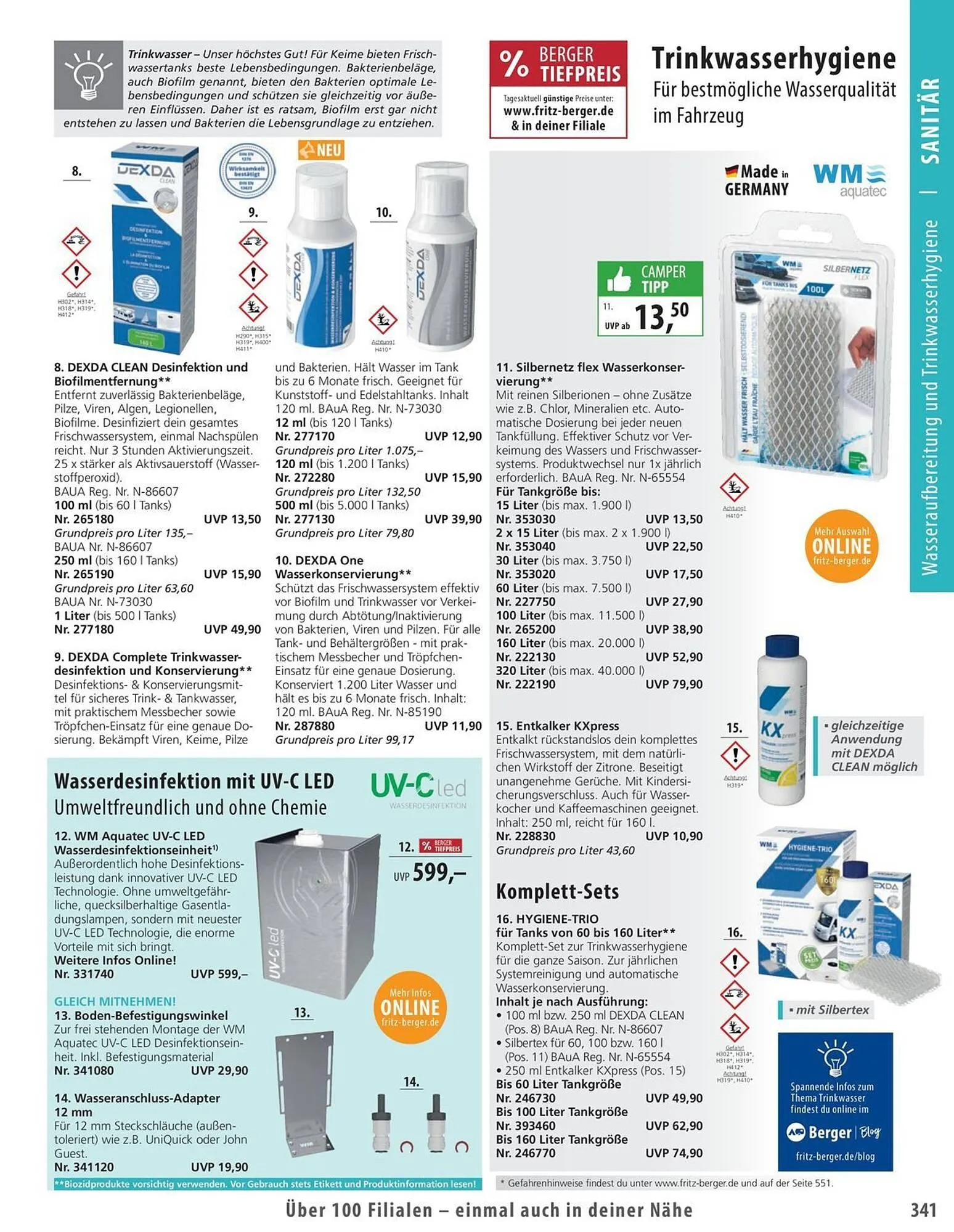 Fritz Berger Prospekt von 27. Mai bis 31. Dezember 2025 - Prospekt seite 344