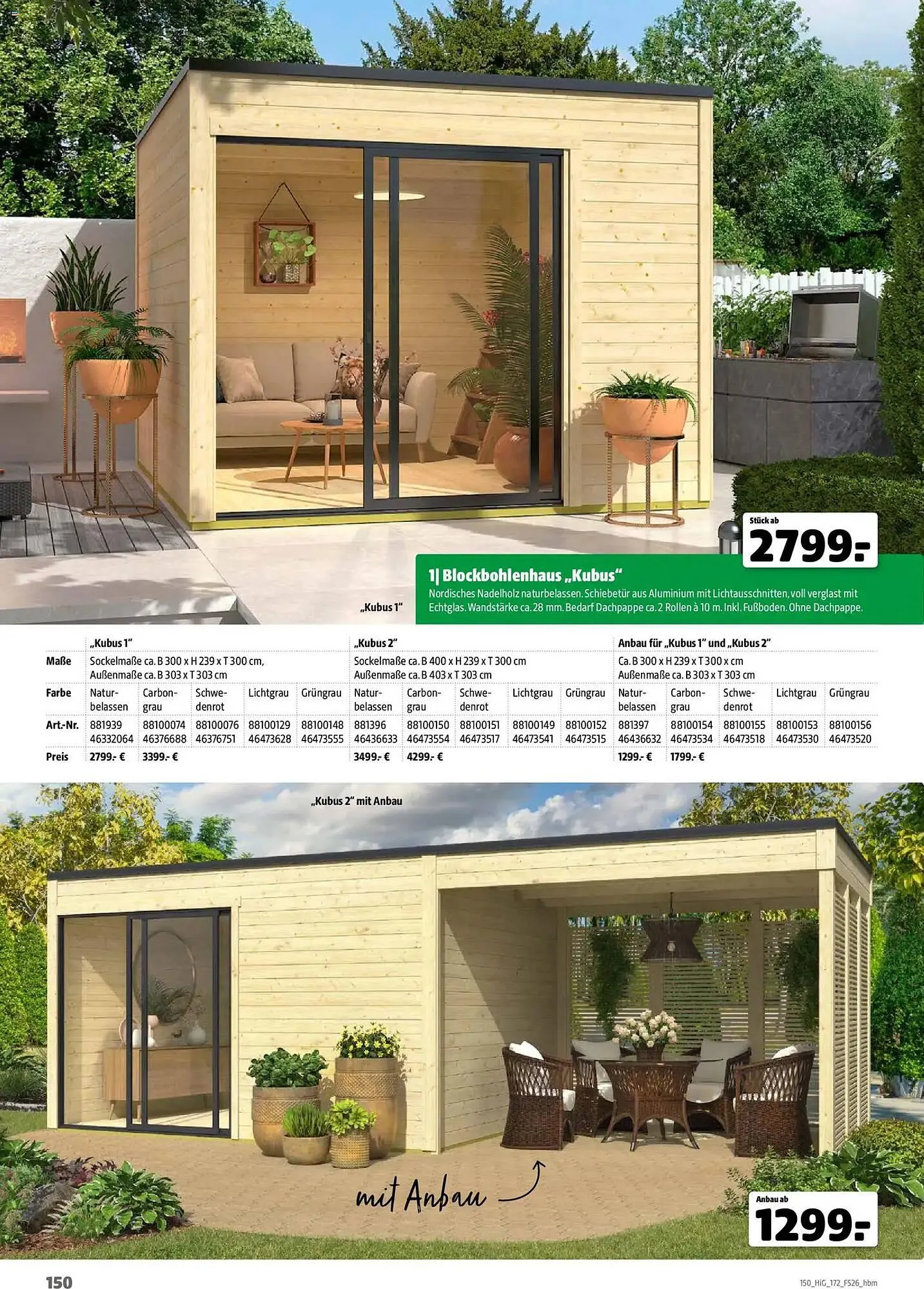 Hagebau Prospekt von 2. März bis 31. Dezember 2026 - Prospekt seite 150