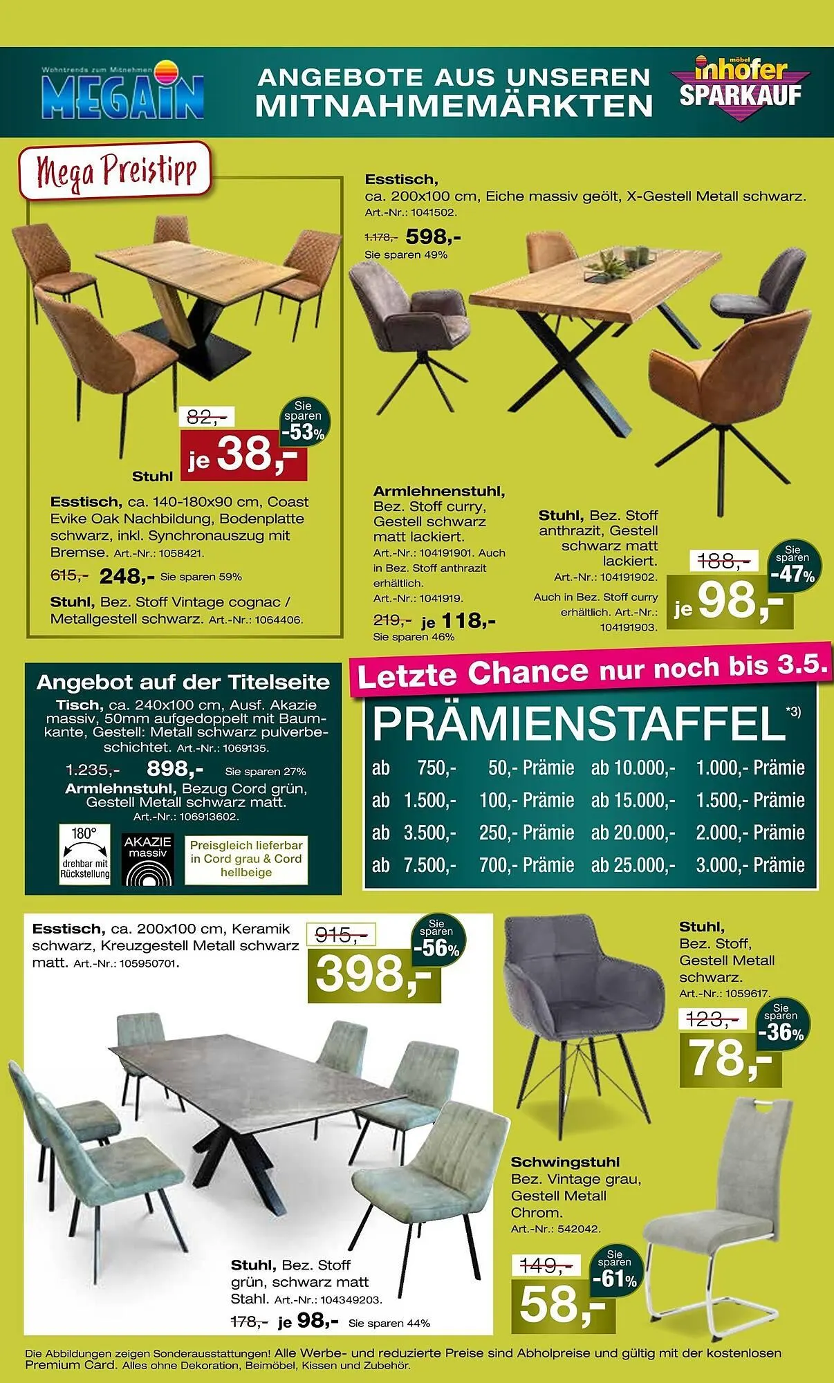 Möbel Inhofer Prospekt von 26. April bis 3. Mai 2025 - Prospekt seite 2