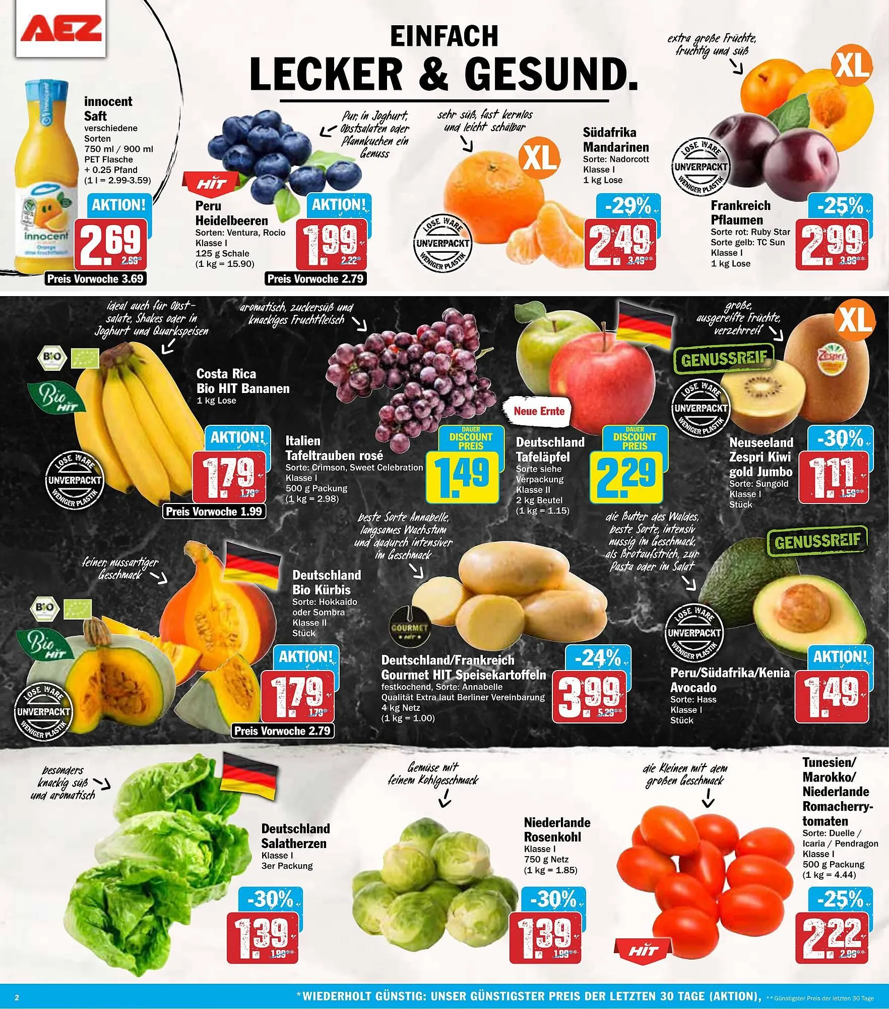 AEZ Prospekt von 29. September bis 4. Oktober 2025 - Prospekt seite 2