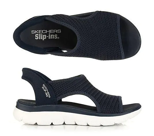 SKECHERS Damen-Sandale Summits-Sweetly Strick Hands Free Slip-ins®