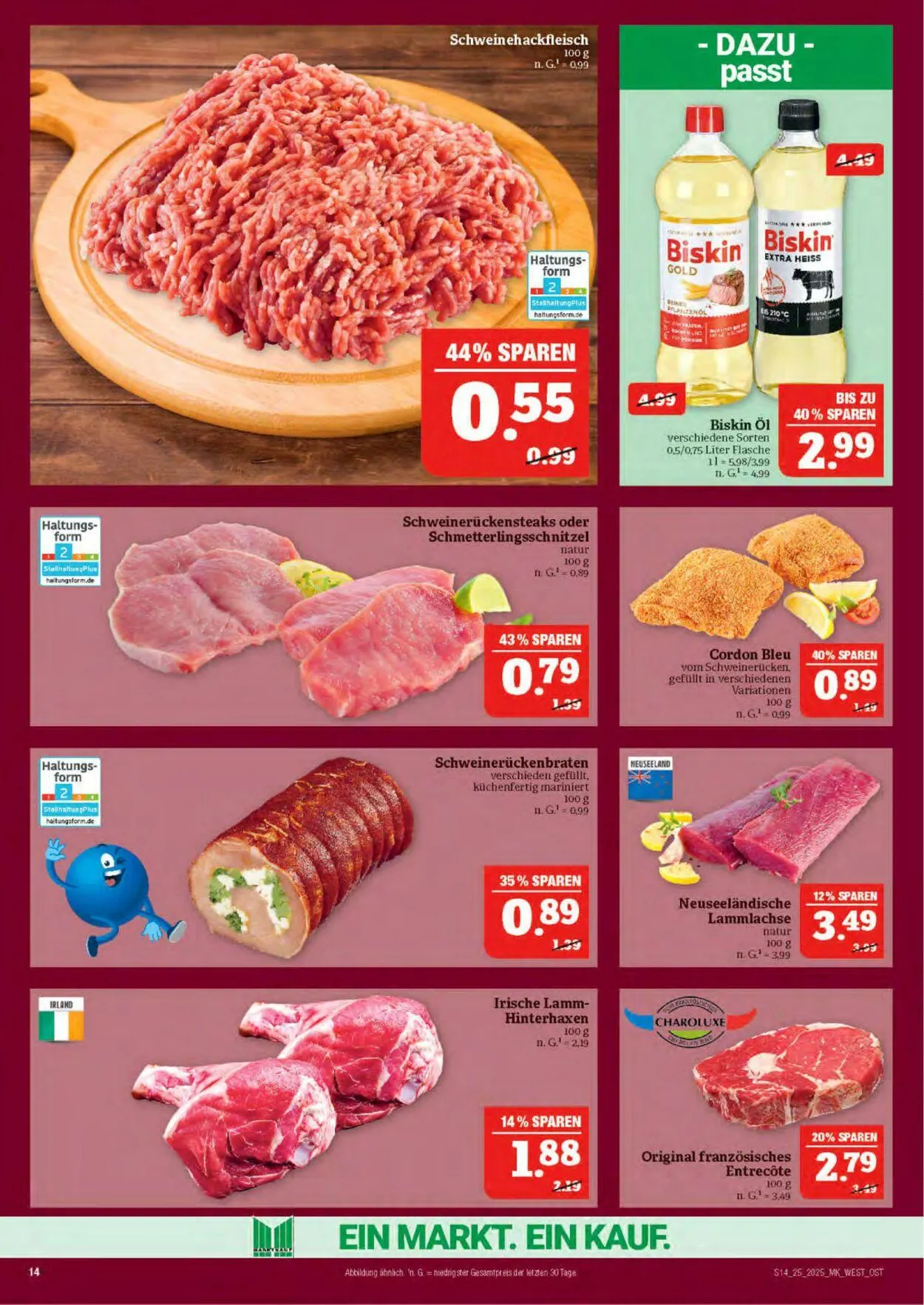 Marktkauf - Nürnberg-Thon Aktueller Prospekt von 16. Juni bis 21. Juni 2025 - Prospekt seite 14