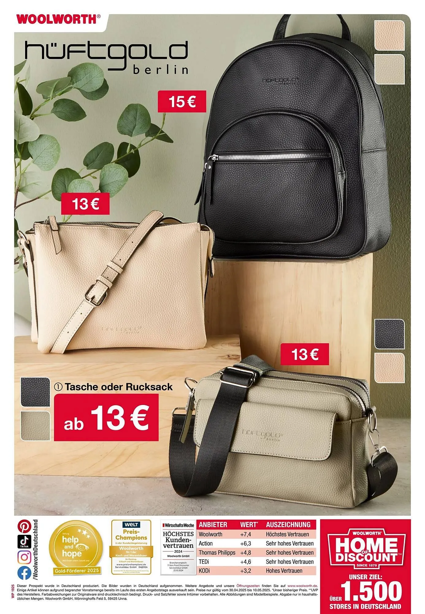 Woolworth Prospekt von 30. April bis 11. Mai 2025 - Prospekt seite 35