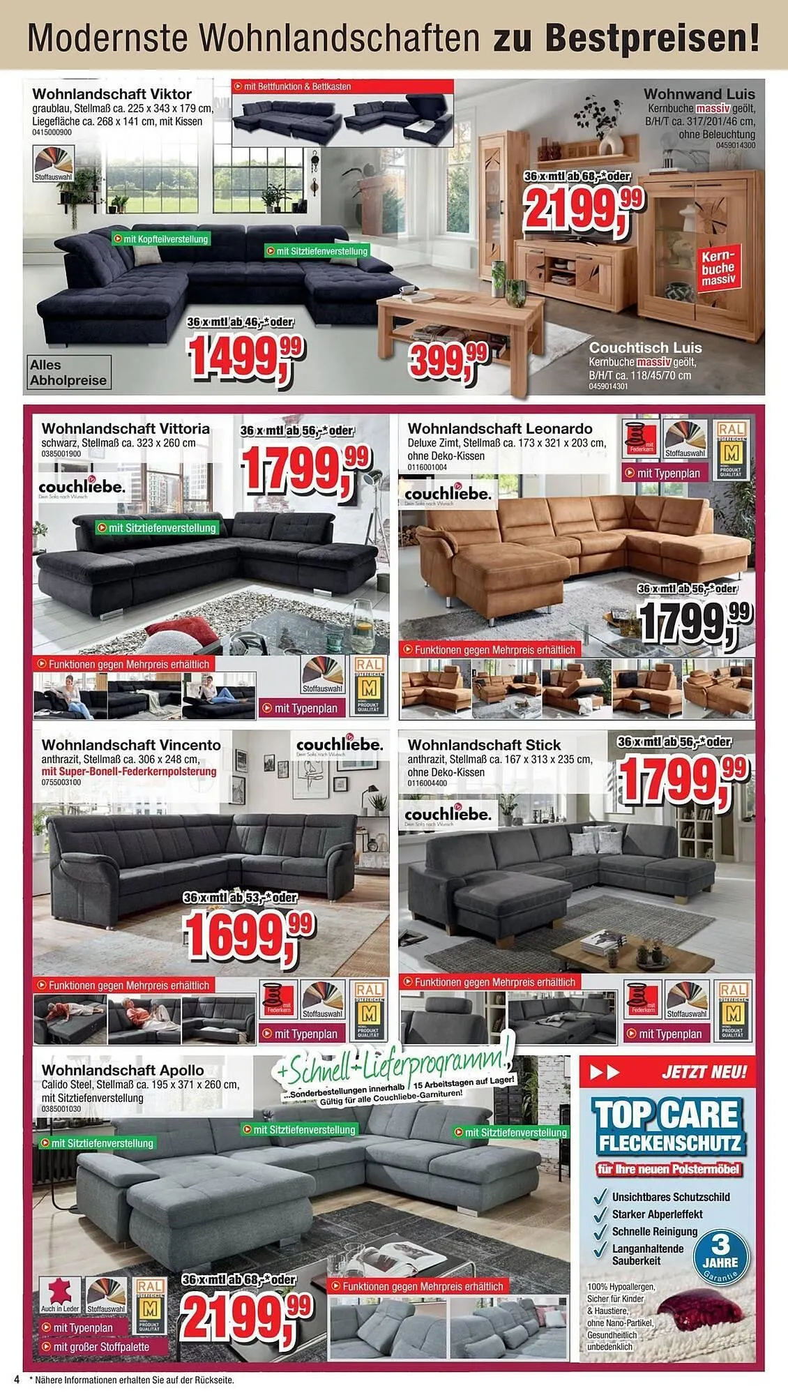 Möbelfundgrube Prospekt von 21. August bis 3. September 2025 - Prospekt seite 4