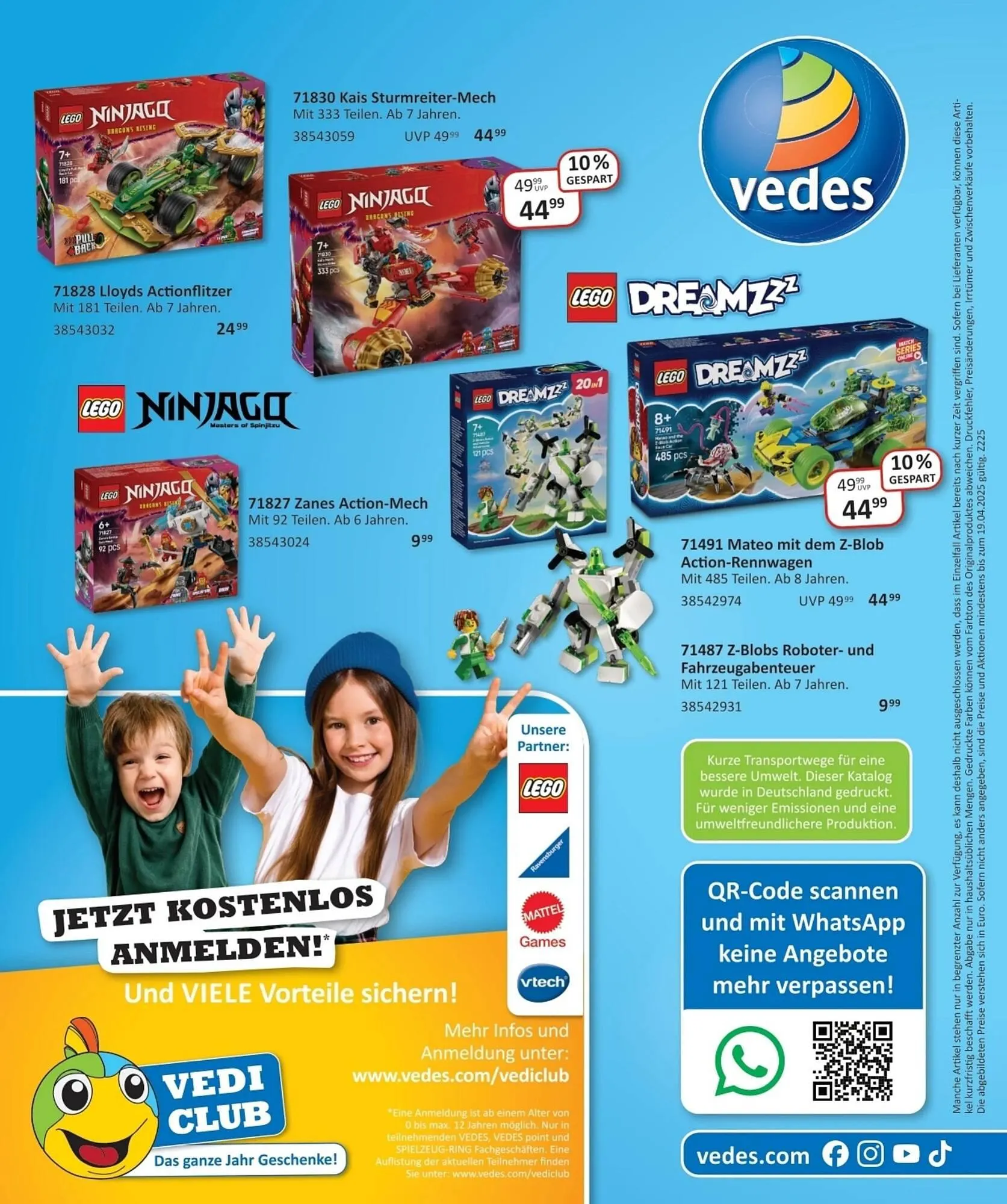 Vedes Prospekt von 5. März bis 1. April 2025 - Prospekt seite 38