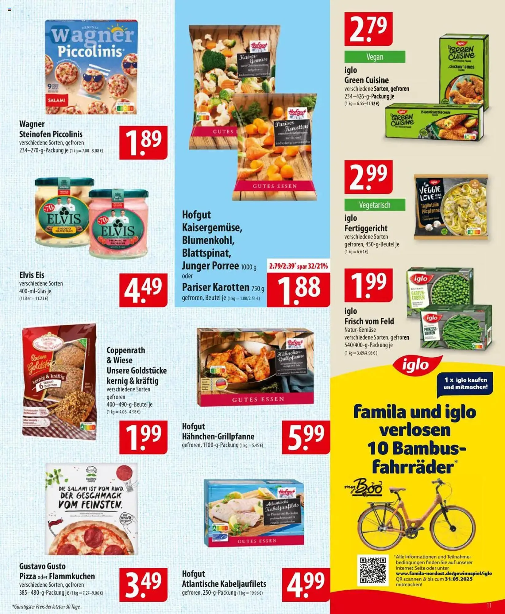 Famila Nord Ost Prospekt von 19. Mai bis 24. Mai 2025 - Prospekt seite 11