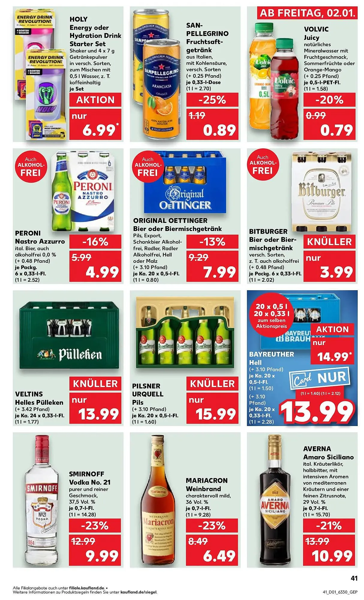 Kaufland Prospekt von 4. Januar bis 7. Januar 2026 - Prospekt seite 41