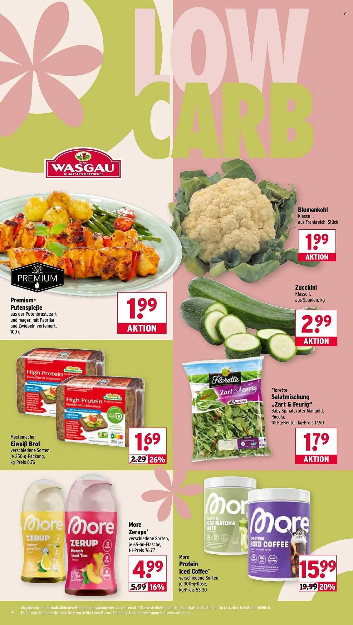 Wasgau Prospekt von 23. März bis 28. März 2026 - Prospekt seite 12