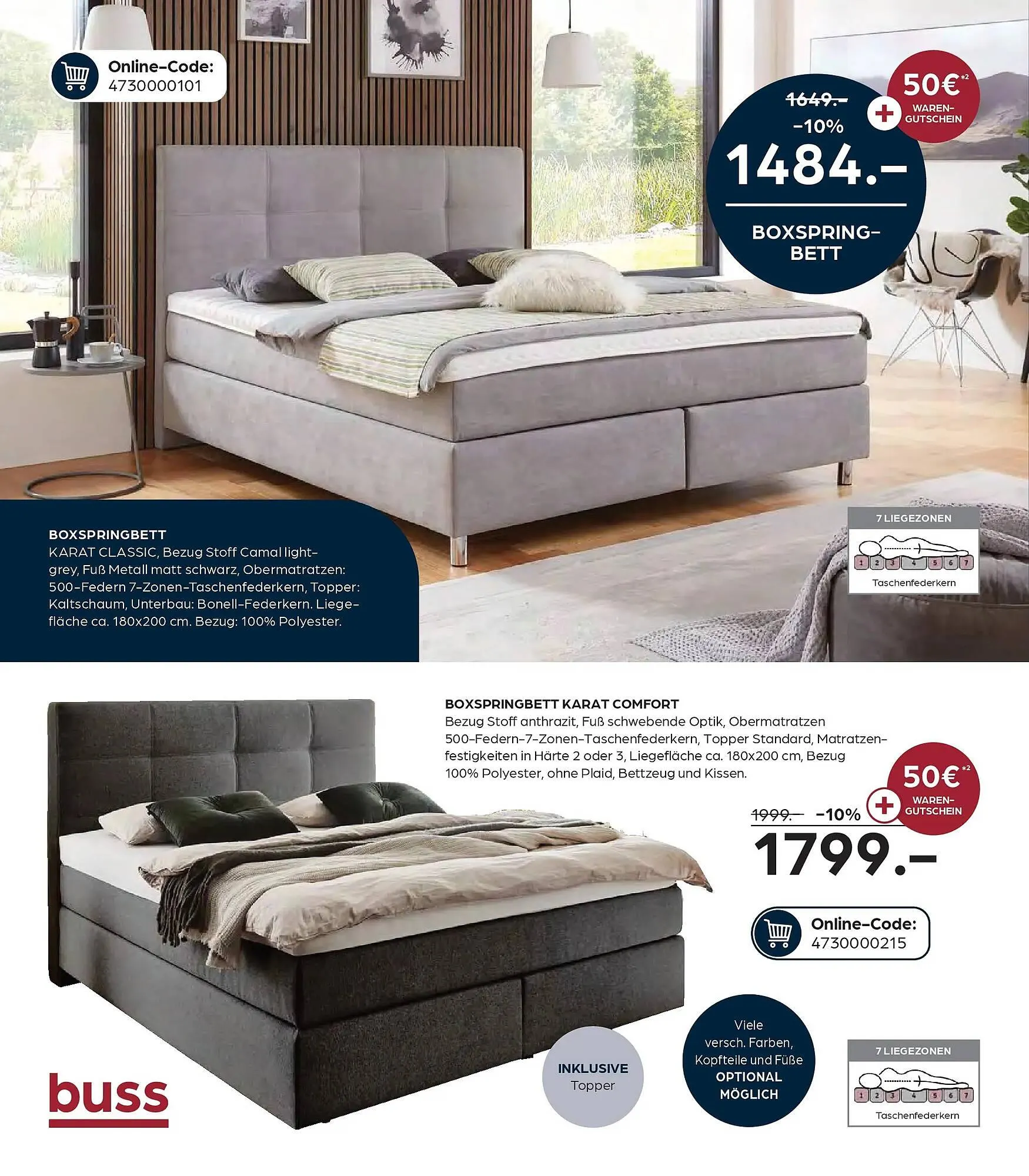 Möbel Buss Prospekt von 26. Februar bis 16. März 2026 - Prospekt seite 26