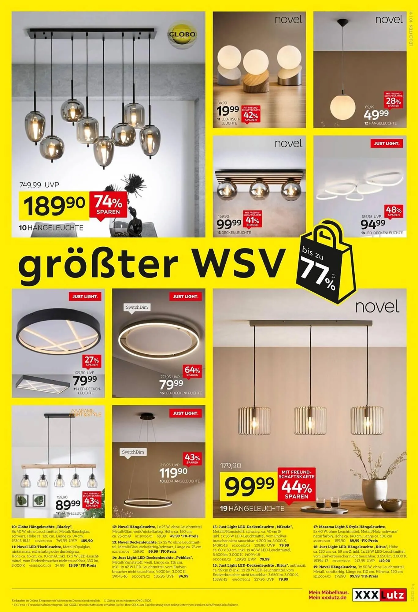 XXXLutz Prospekt von 20. Dezember bis 4. Januar 2026 - Prospekt seite 15