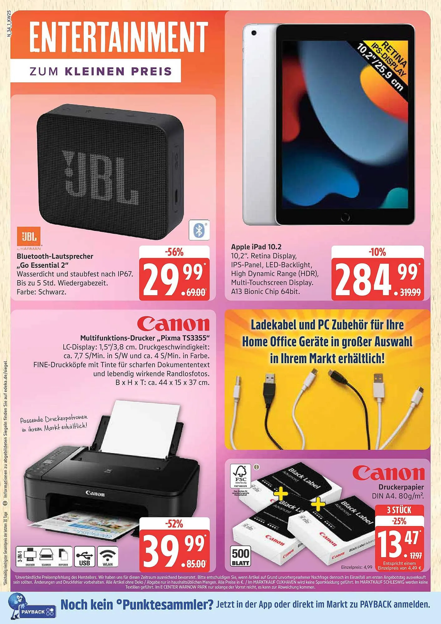 Marktkauf Prospekt von 16. Juni bis 21. Juni 2025 - Prospekt seite 34