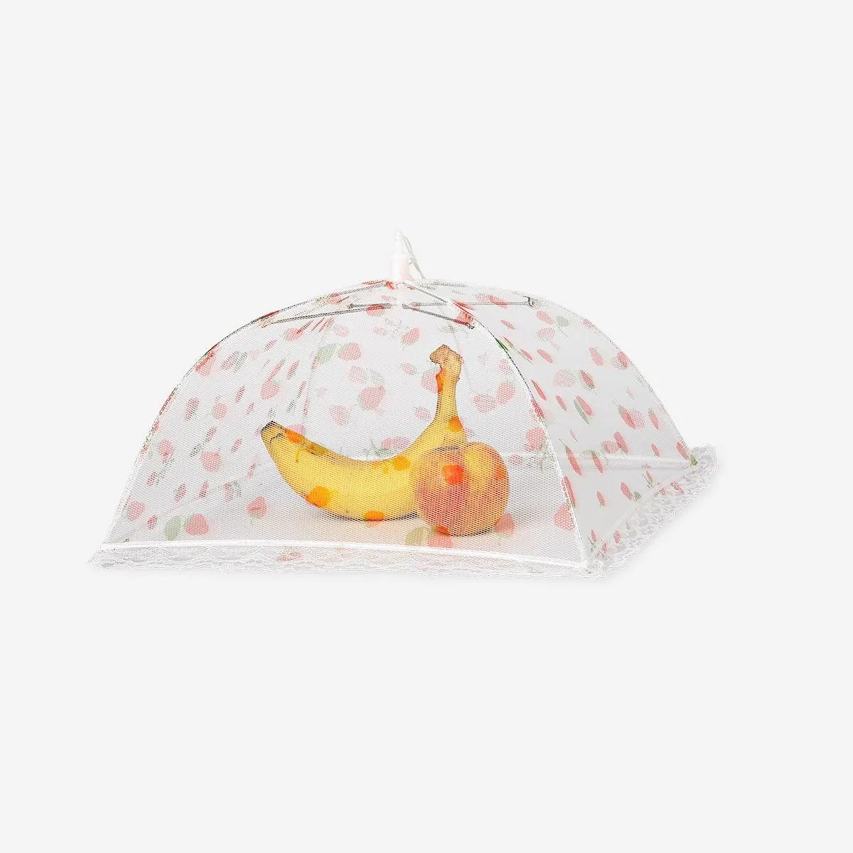 Food umbrella with strawberry print
