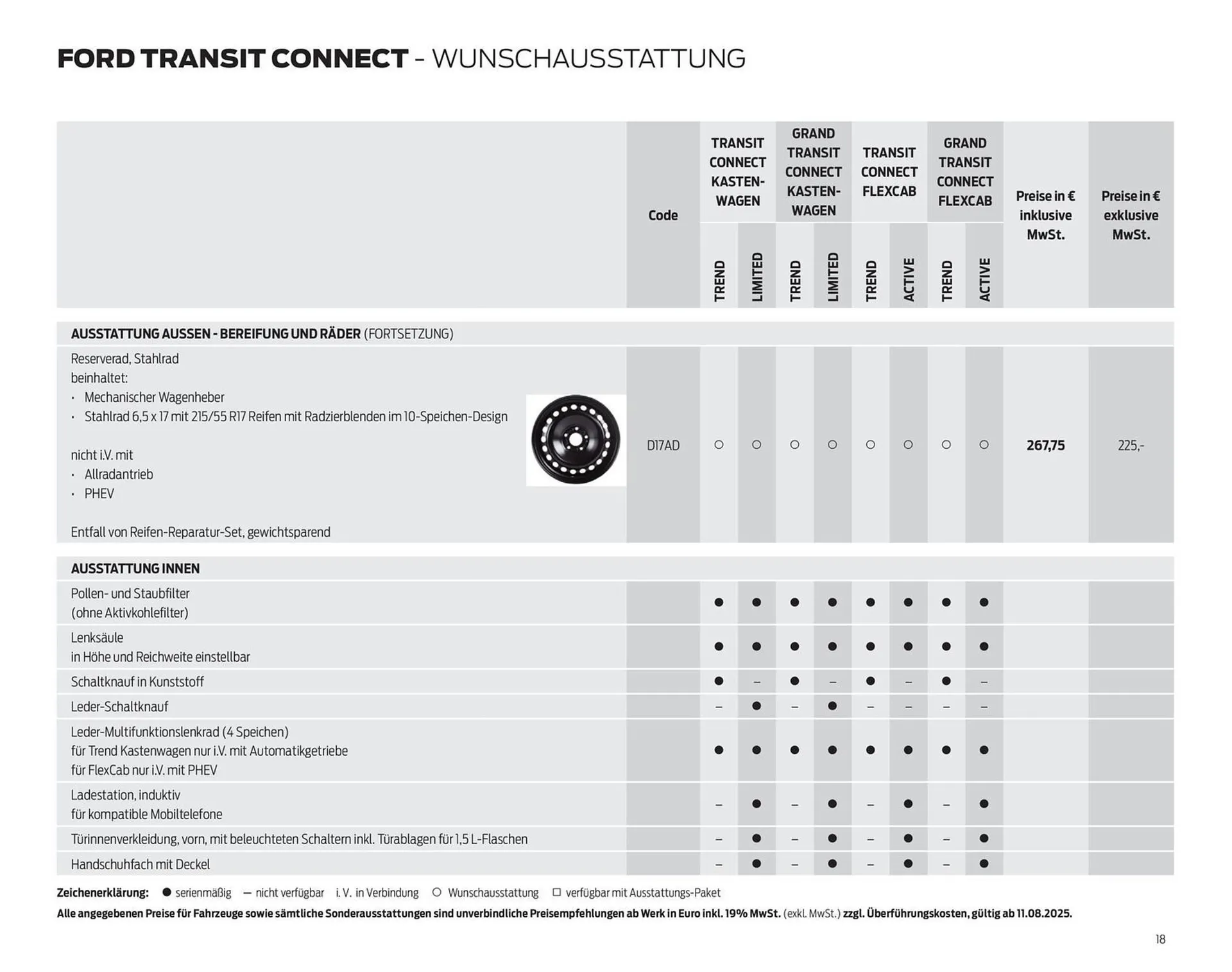 Ford Prospekt von 15. Oktober bis 29. Oktober 2025 - Prospekt seite 18