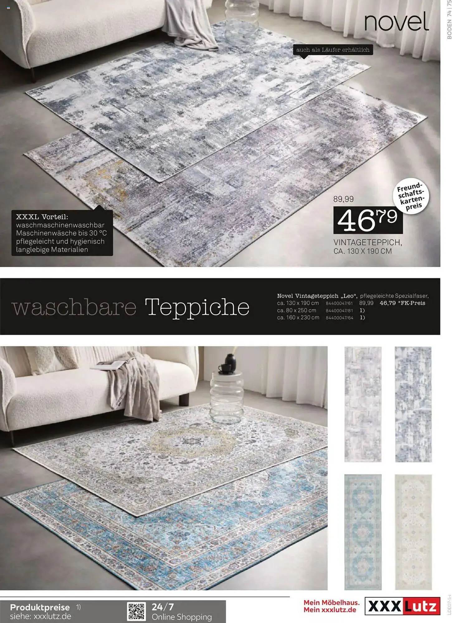 XXXLutz Prospekt von 1. September bis 28. Februar 2026 - Prospekt seite 75