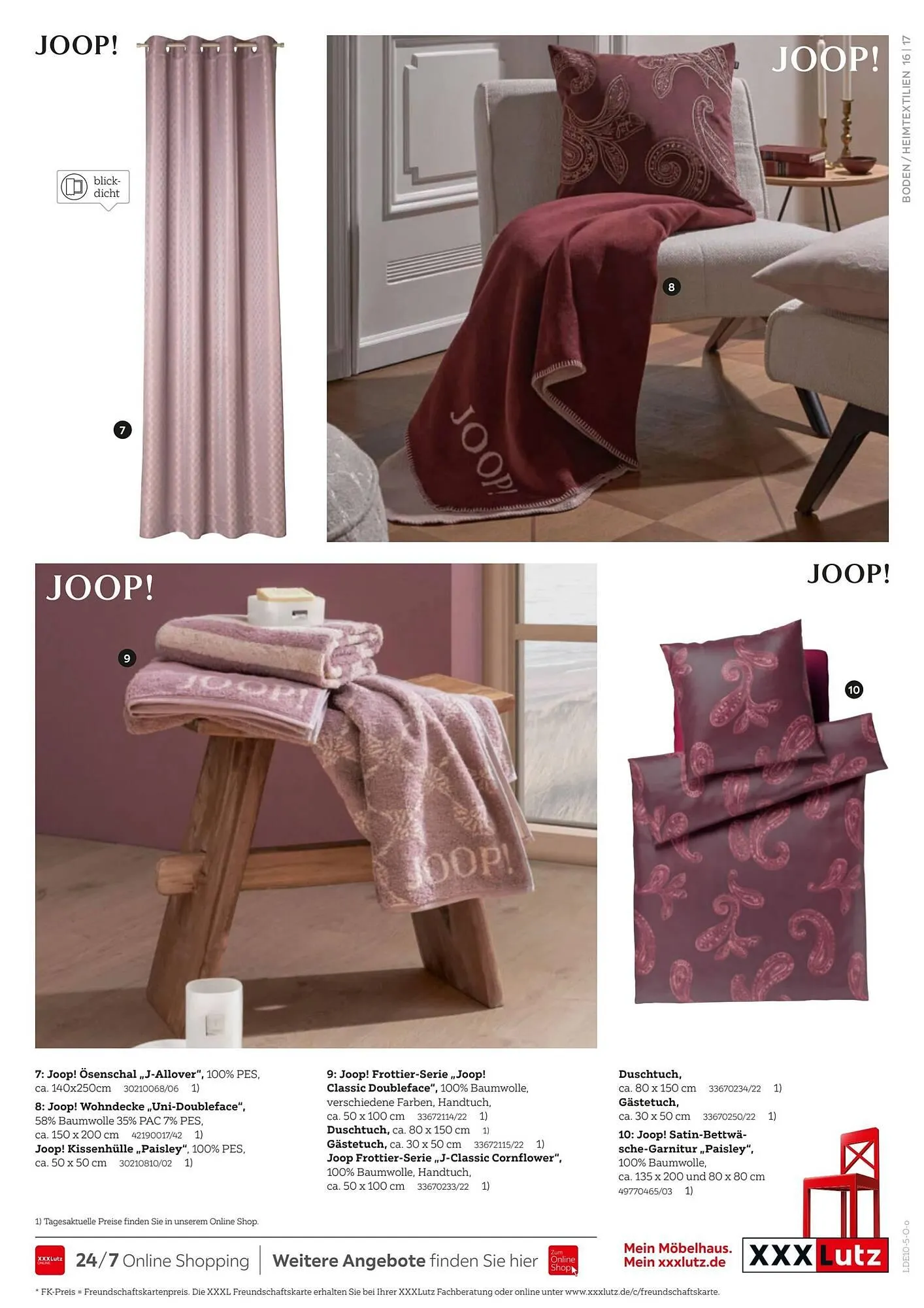 XXXLutz Prospekt von 20. Oktober bis 3. November 2025 - Prospekt seite 17