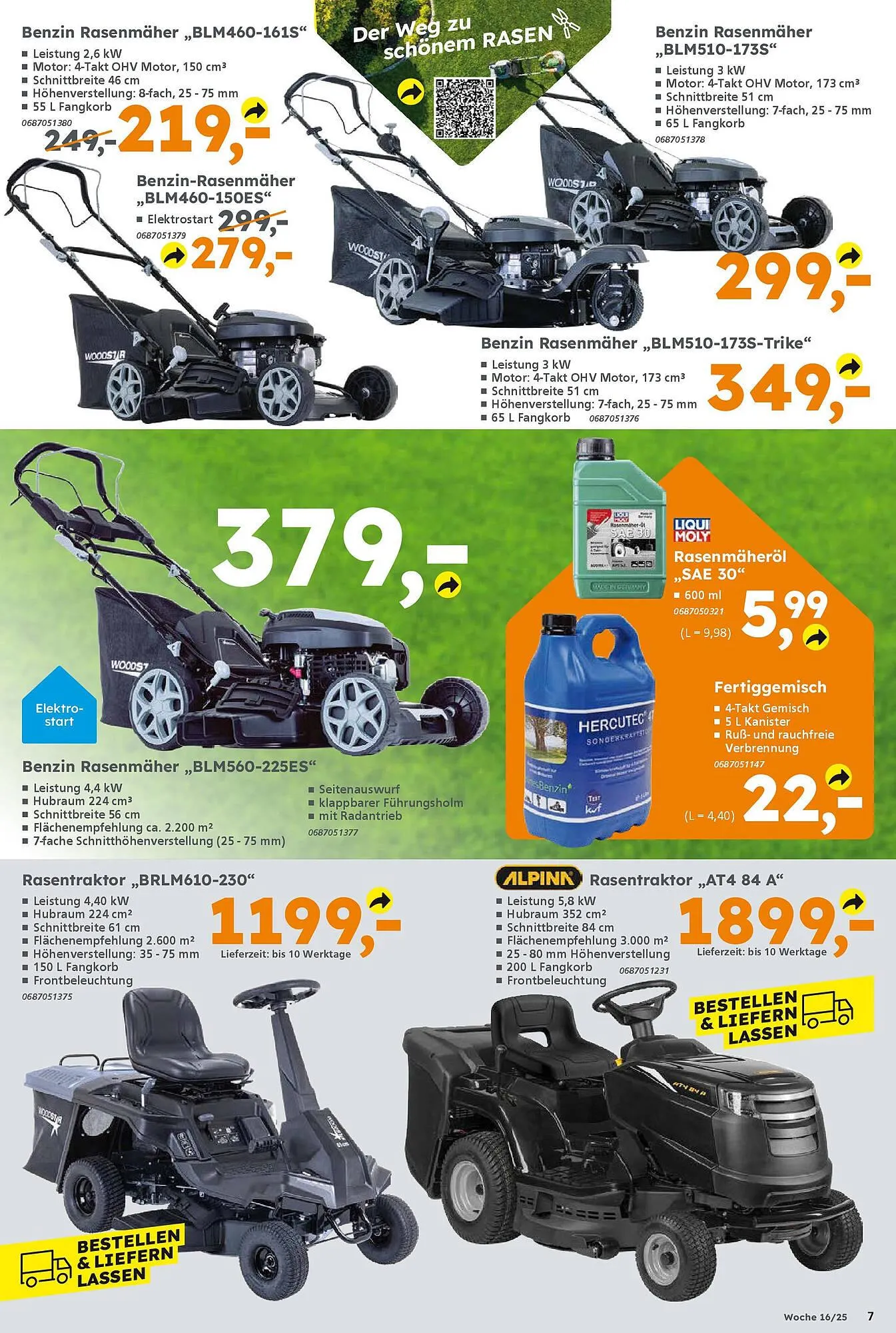 Globus Baumarkt Prospekt von 13. April bis 19. April 2025 - Prospekt seite 7