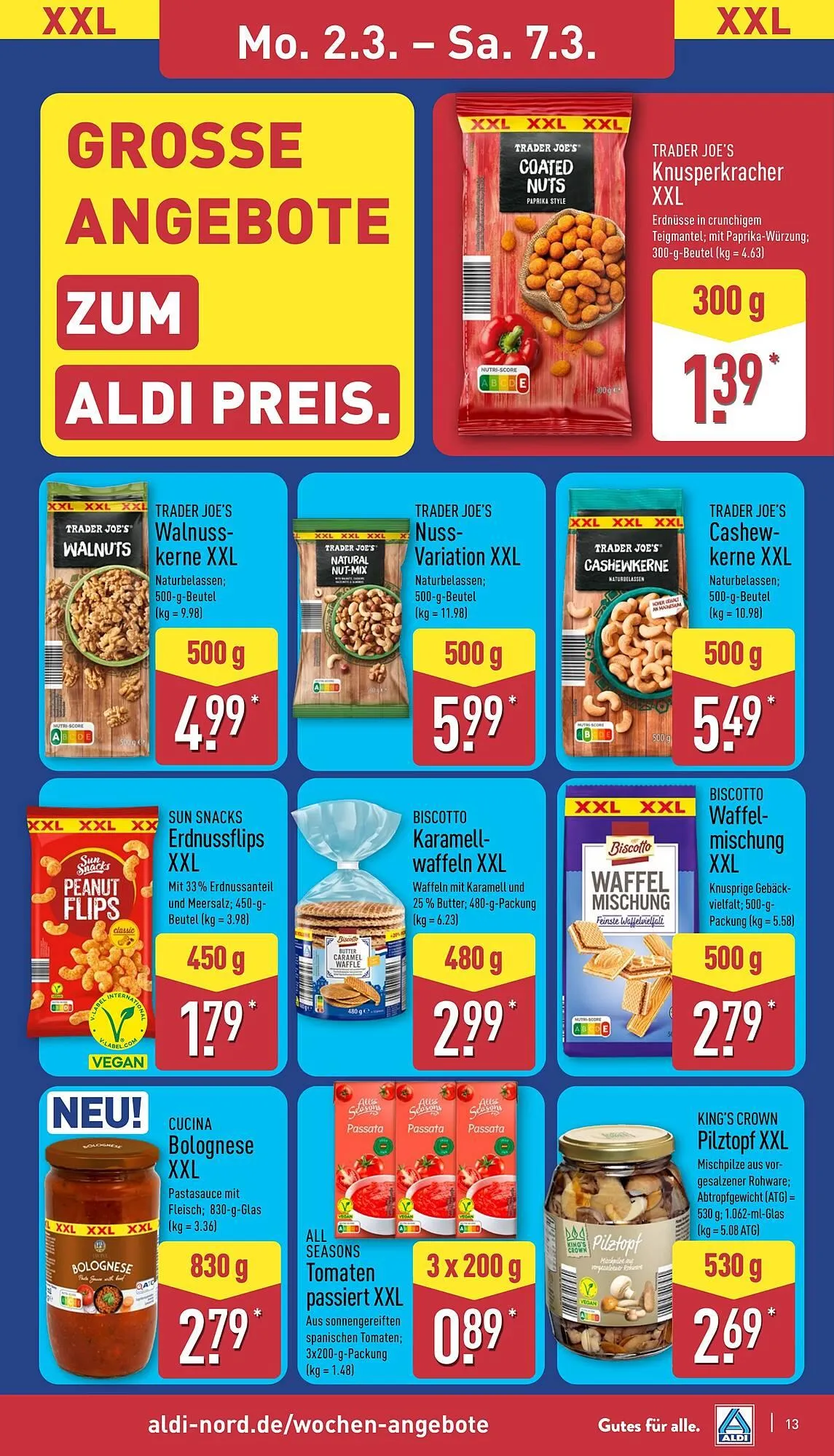 Aldi Nord Prospekt von 2. März bis 7. März 2026 - Prospekt seite 14