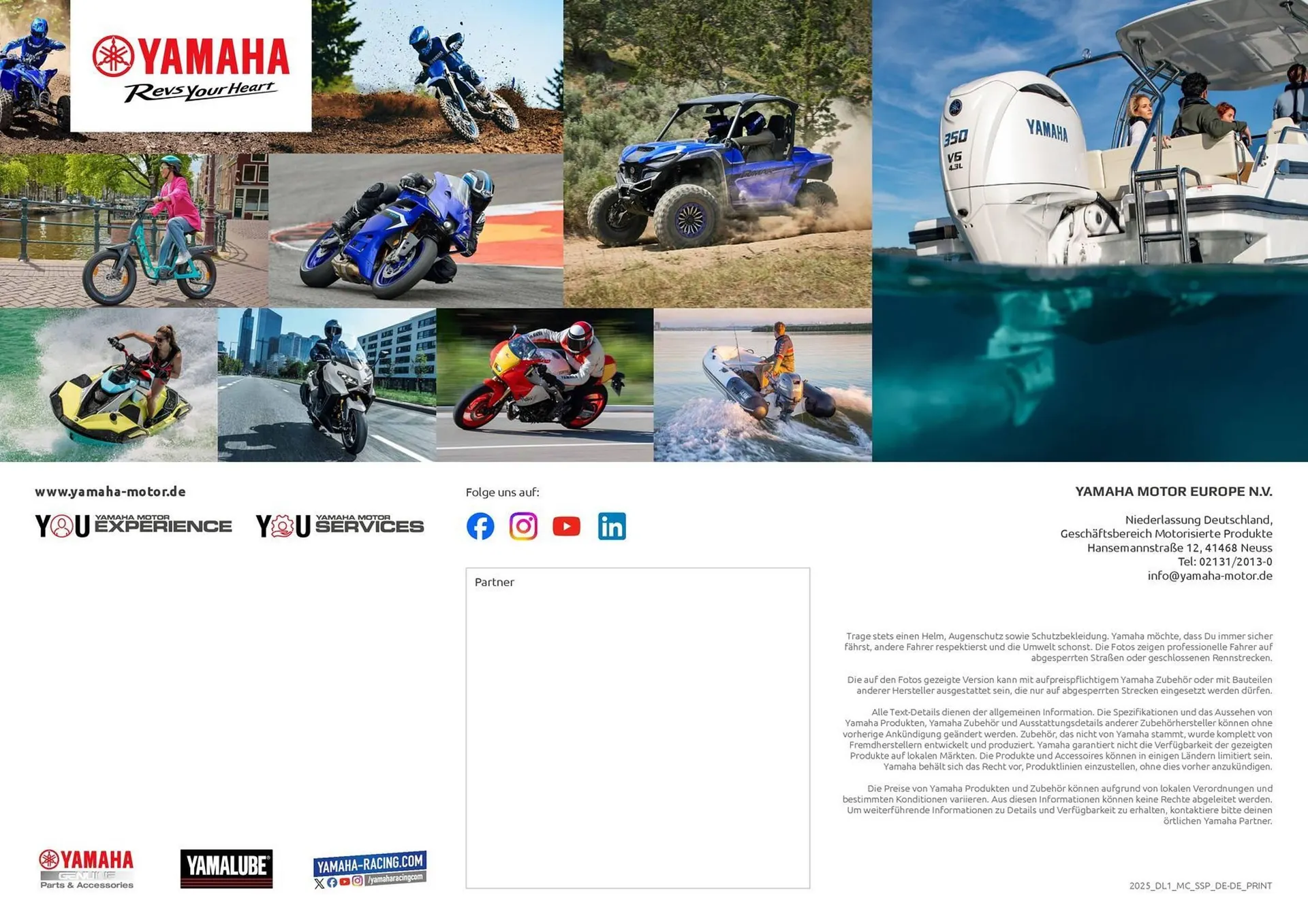 Yamaha Prospekt von 8. Juli bis 31. Dezember 2025 - Prospekt seite 46