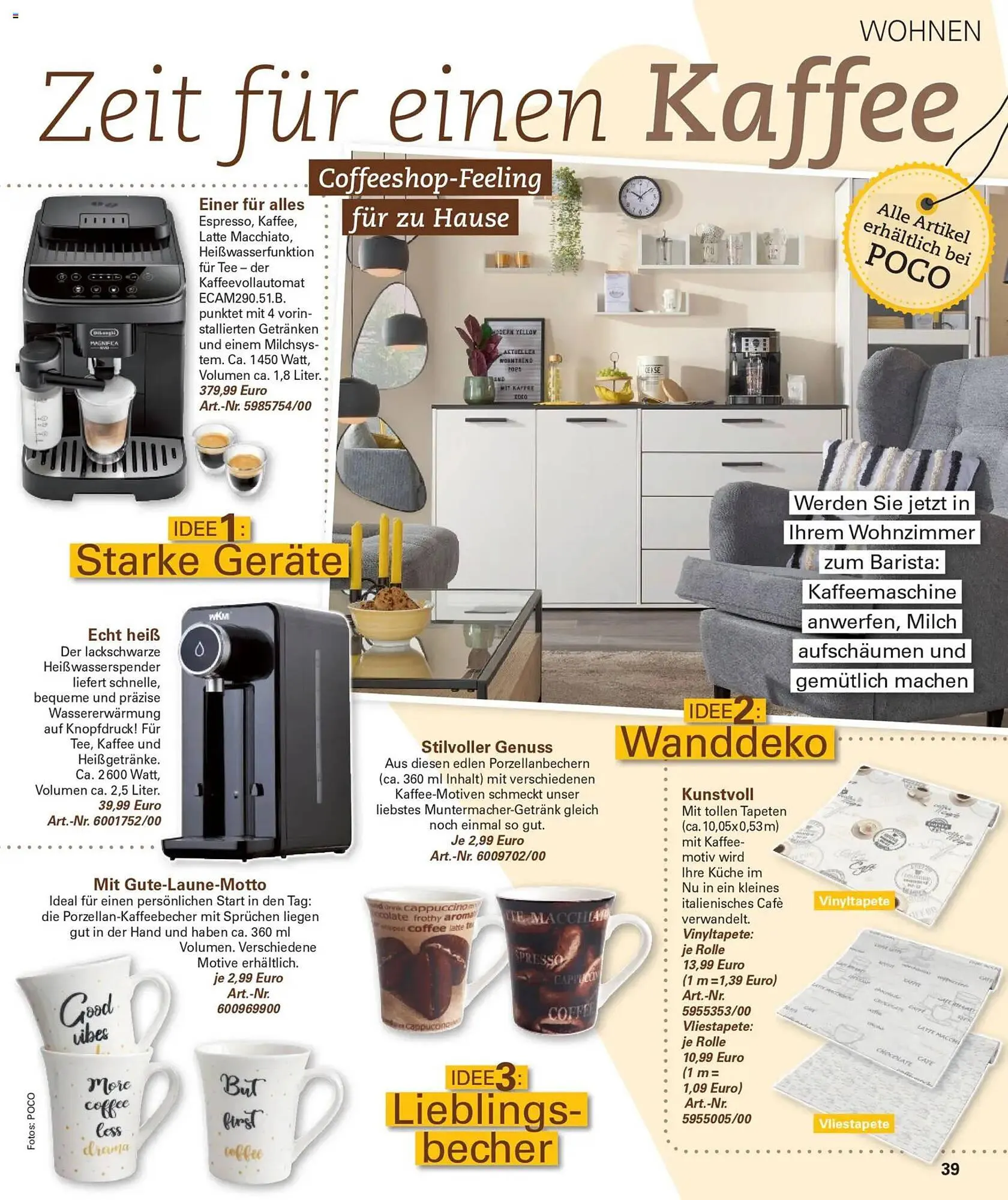 Poco Magazin von 1. Dezember bis 28. Februar 2026 - Prospekt seite 39
