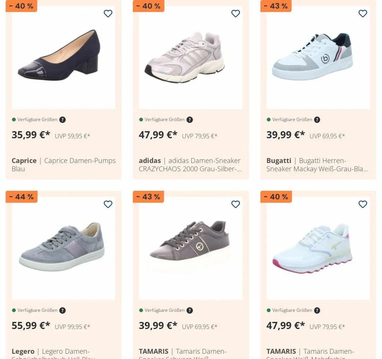 SCHUH OKAY Aktueller Prospekt von 11. August bis 20. August 2025 - Prospekt seite 39