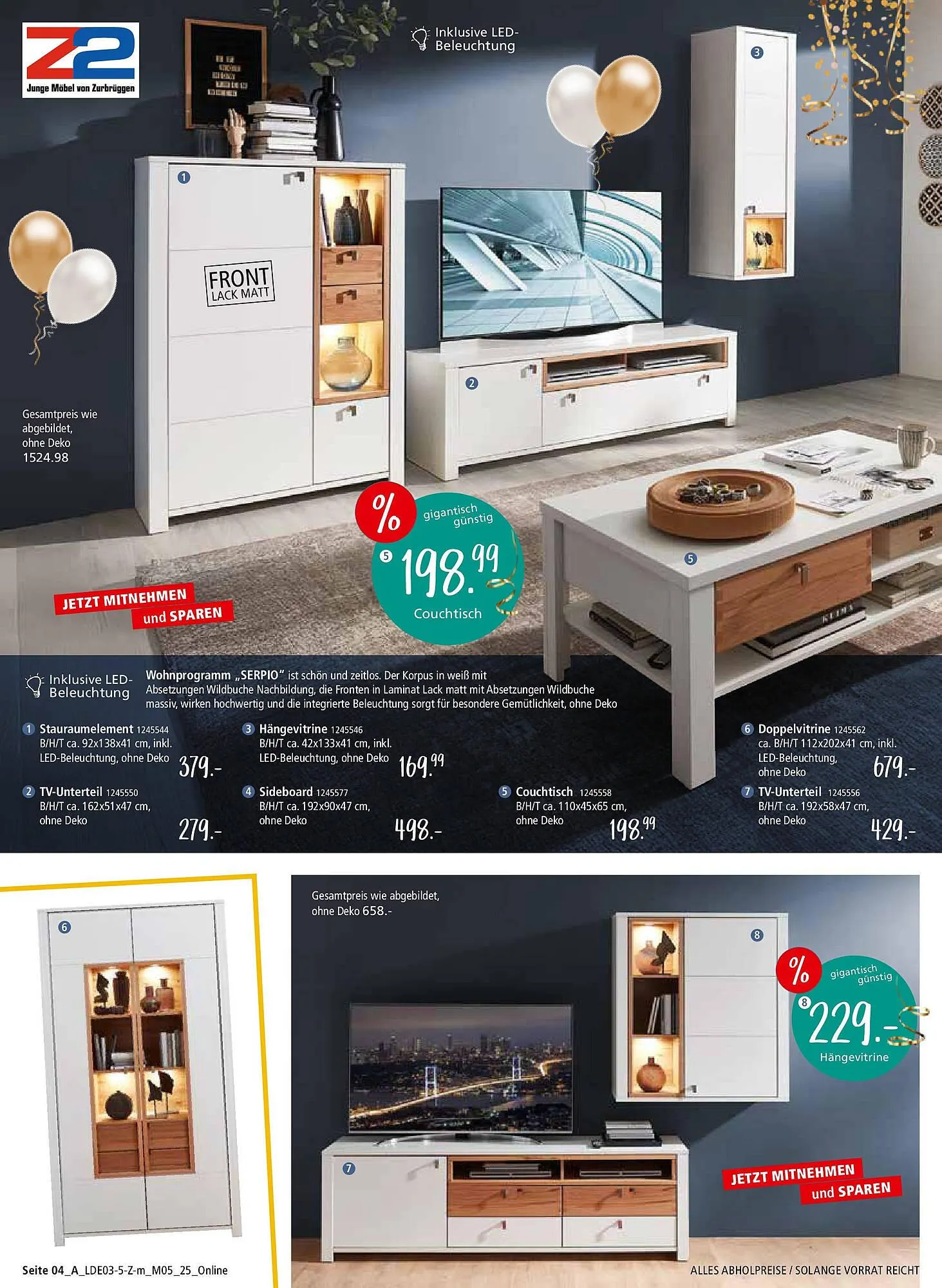 Zurbrüggen Prospekt von 28. März bis 3. Mai 2025 - Prospekt seite 6