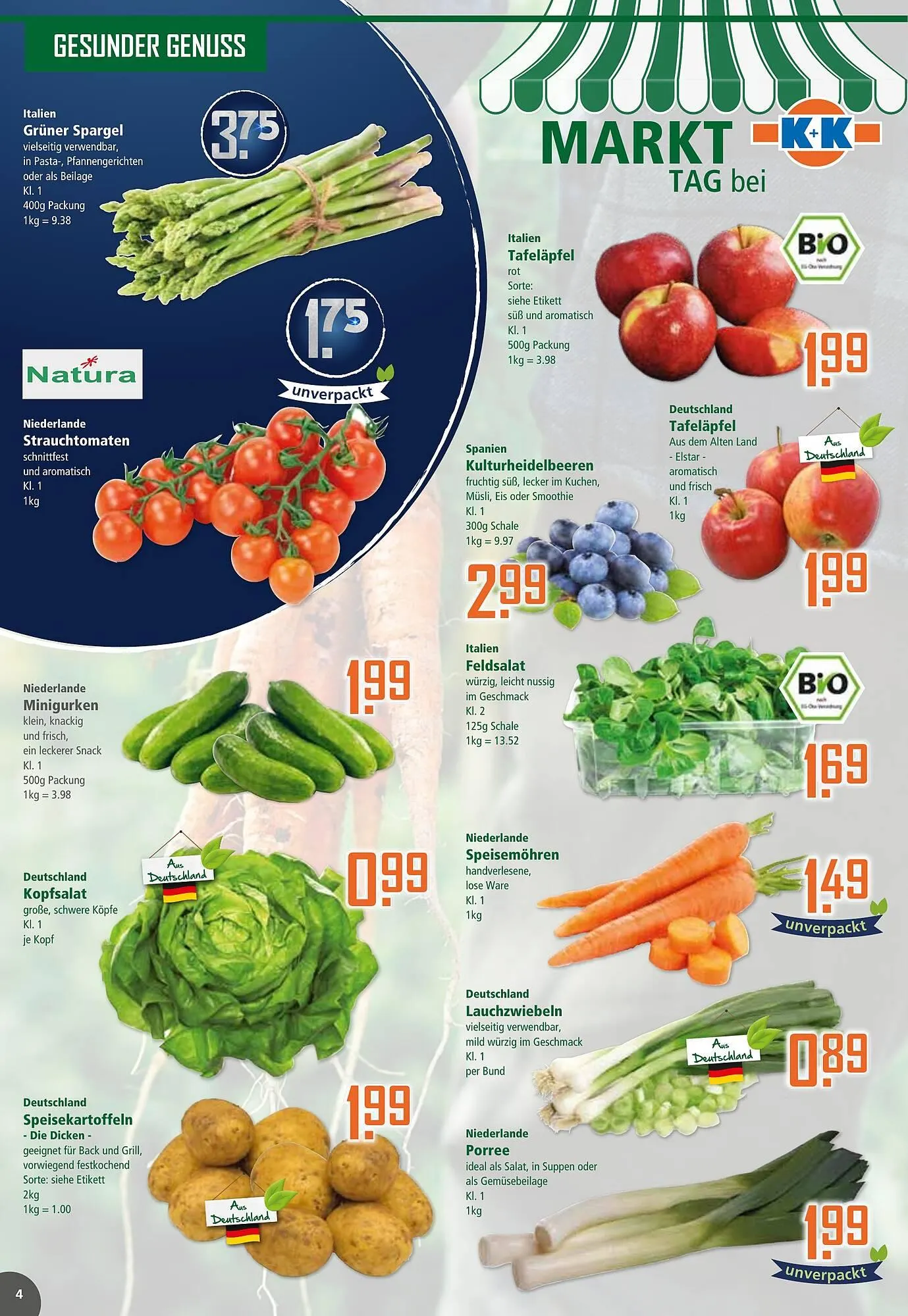 Klaas und Kock Prospekt von 12. Mai bis 17. Mai 2025 - Prospekt seite 4