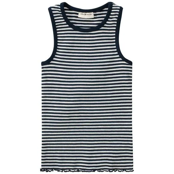 Mädchen Top im Ringel-Look