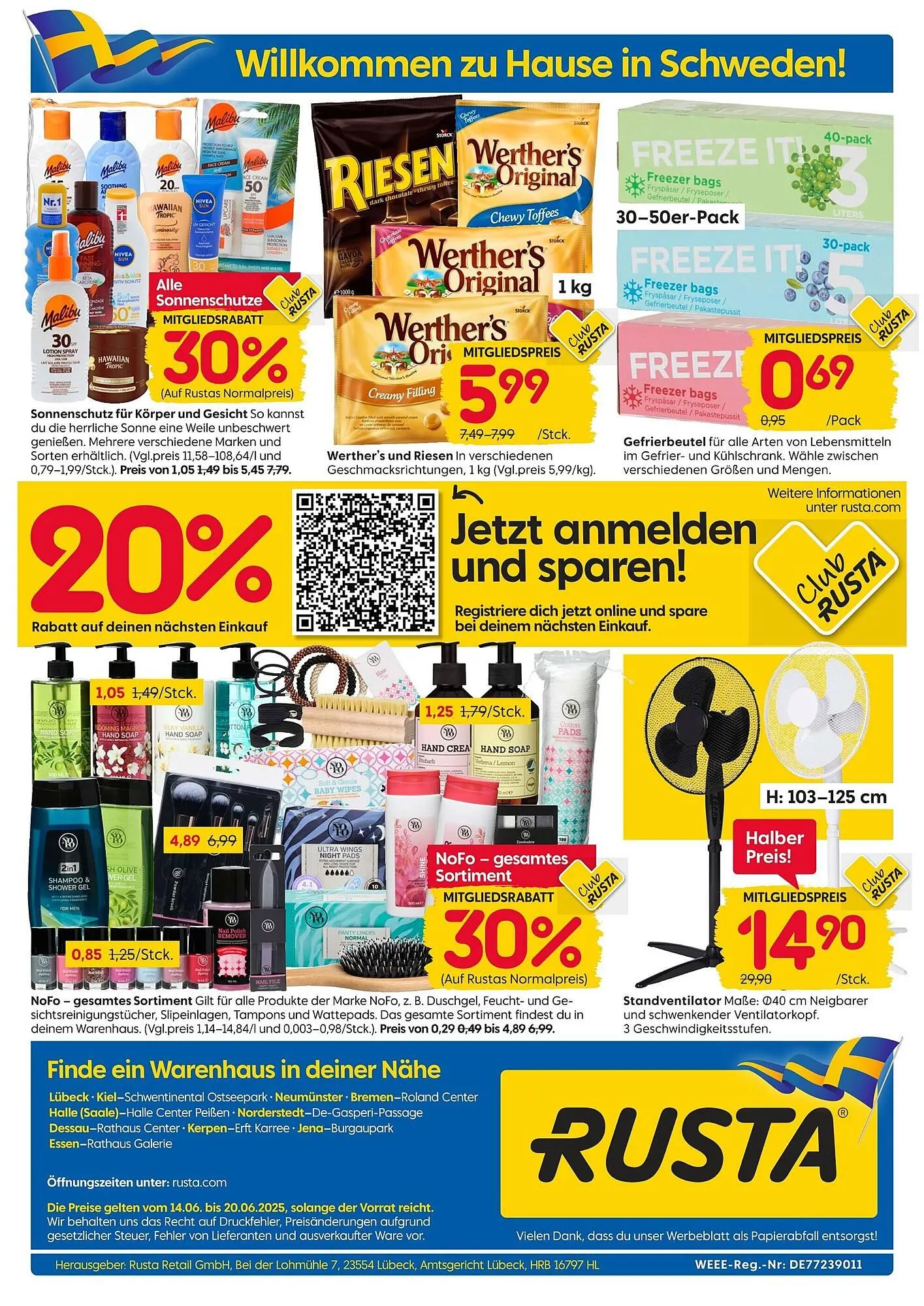 Rusta Prospekt von 14. Juni bis 20. Juni 2025 - Prospekt seite 16