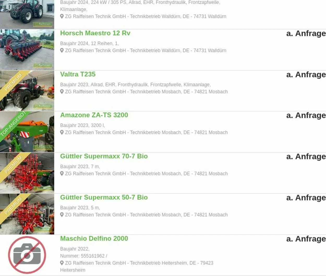 ZG Raiffeisen Aktueller Prospekt von 24. März bis 2. April 2025 - Prospekt seite 59