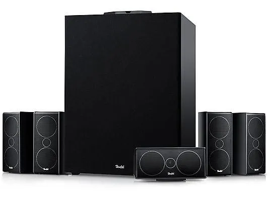 TEUFEL CONSONO 35 CONCEPT Surround Power Edition 5.1-Set 5.1-Heimkino-Set, Bluetooth, Schwarz)