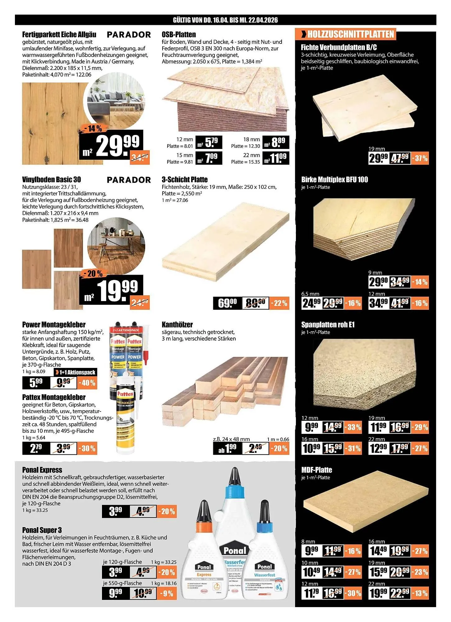 V Baumarkt Prospekt von 16. April bis 23. April 2026 - Prospekt seite 7