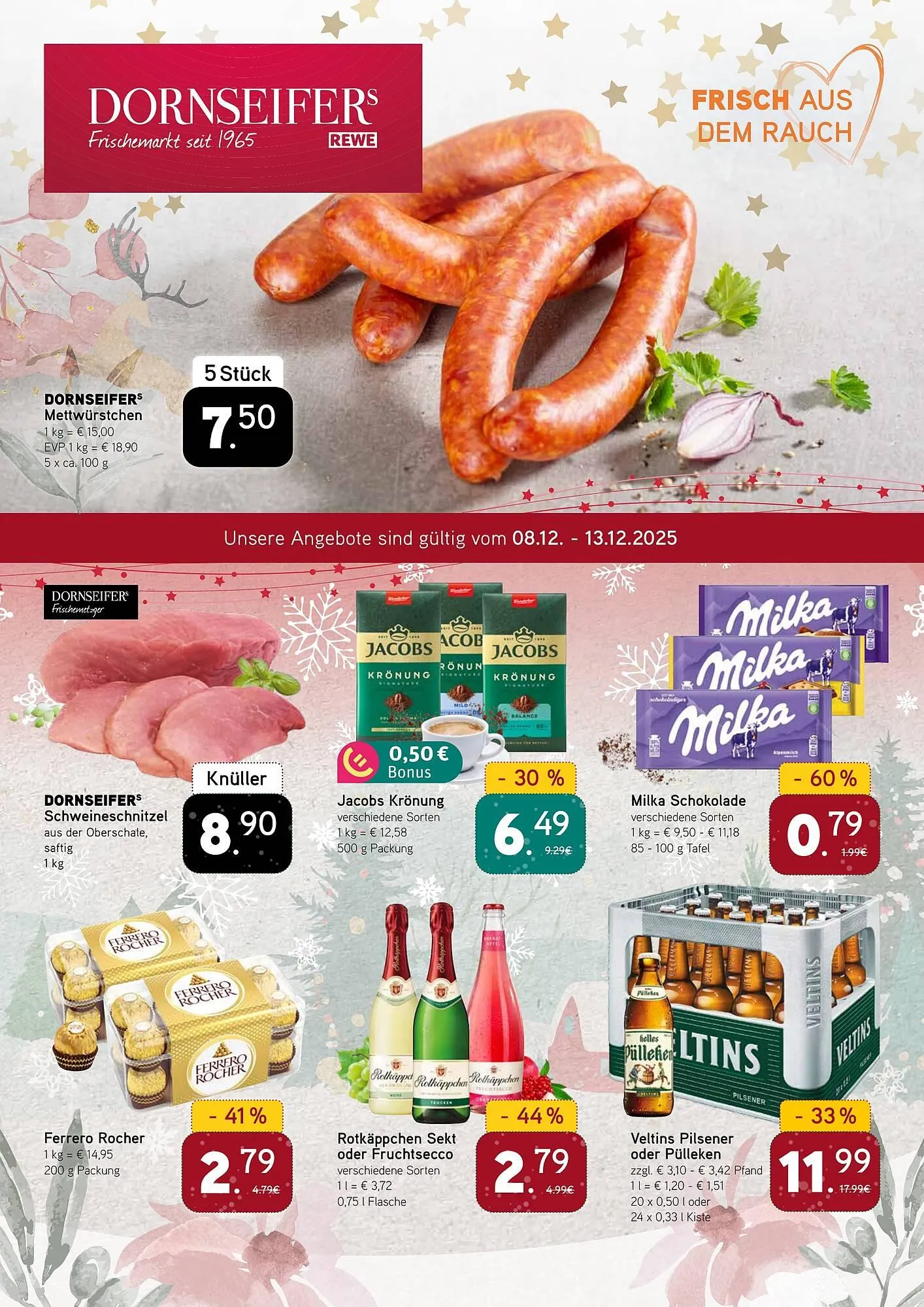 Dornseifer Prospekt von 8. Dezember bis 13. Dezember 2025 - Prospekt seite 1