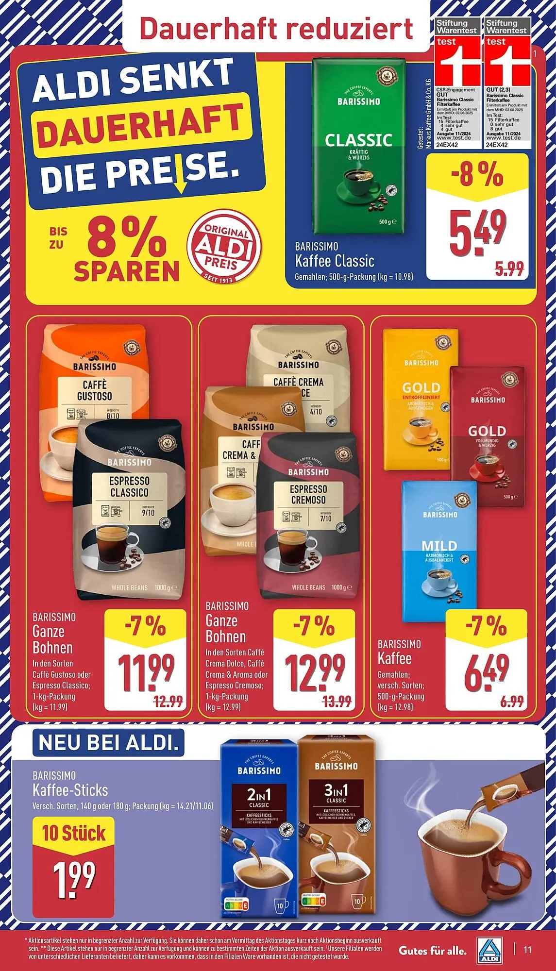 Aldi Nord Prospekt von 17. November bis 22. November 2025 - Prospekt seite 11