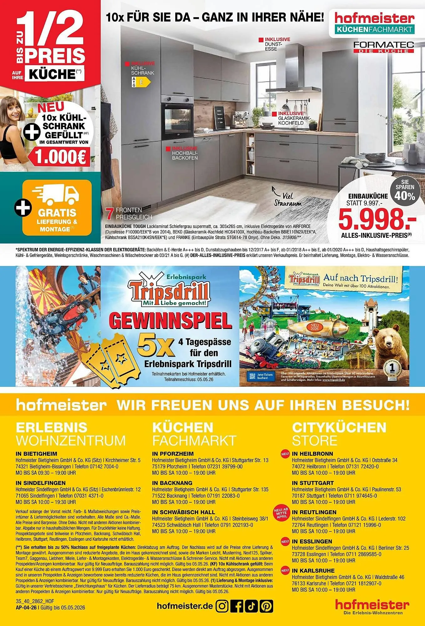 Hofmeister Prospekt von 8. April bis 5. Mai 2026 - Prospekt seite 12